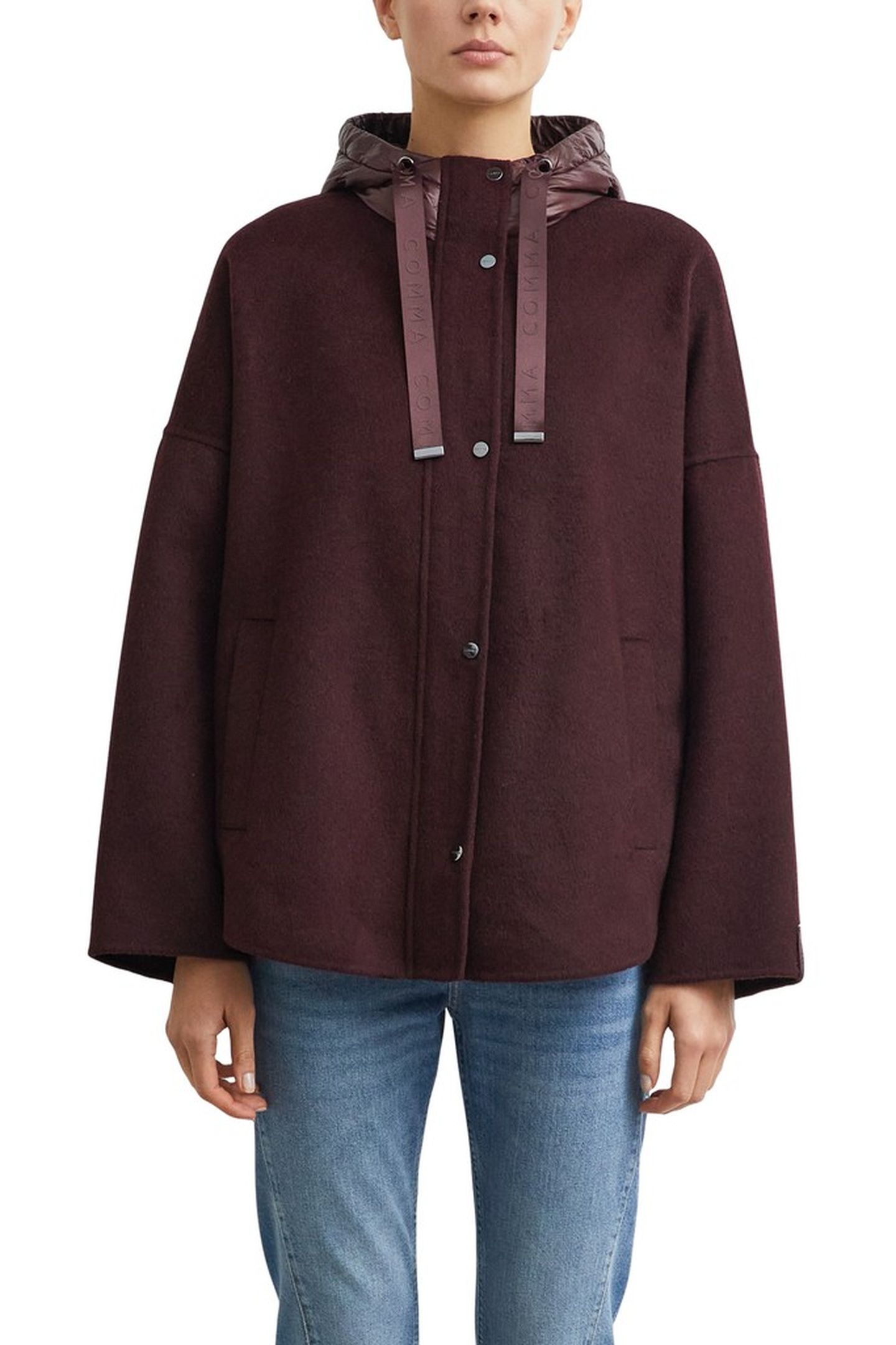 COMMA JACKETS OUTDOOR BURGUNDY 1