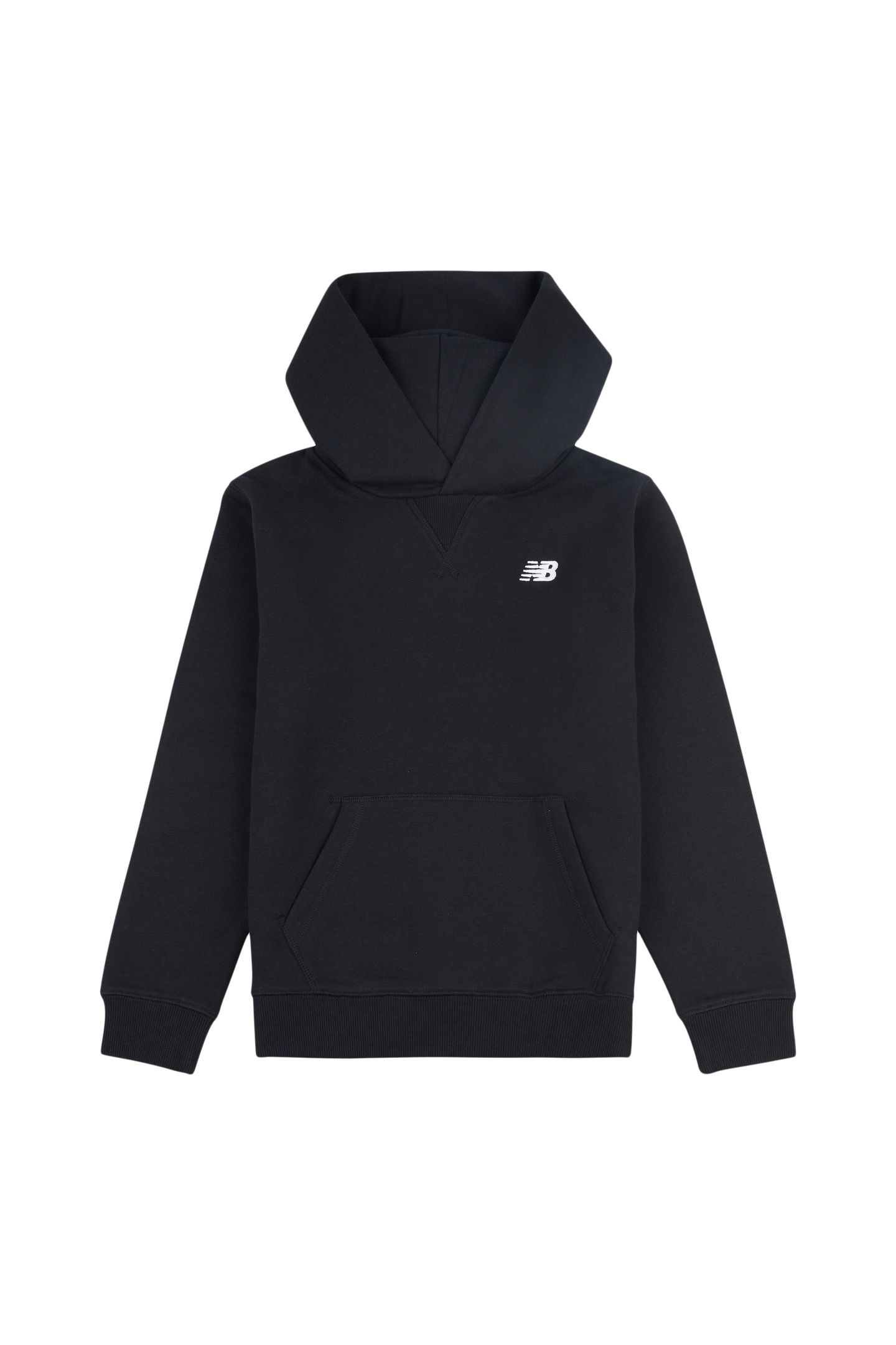 GRADE BOYS BRUSH BACK SMALL LOGO HOODIE BLACK 4