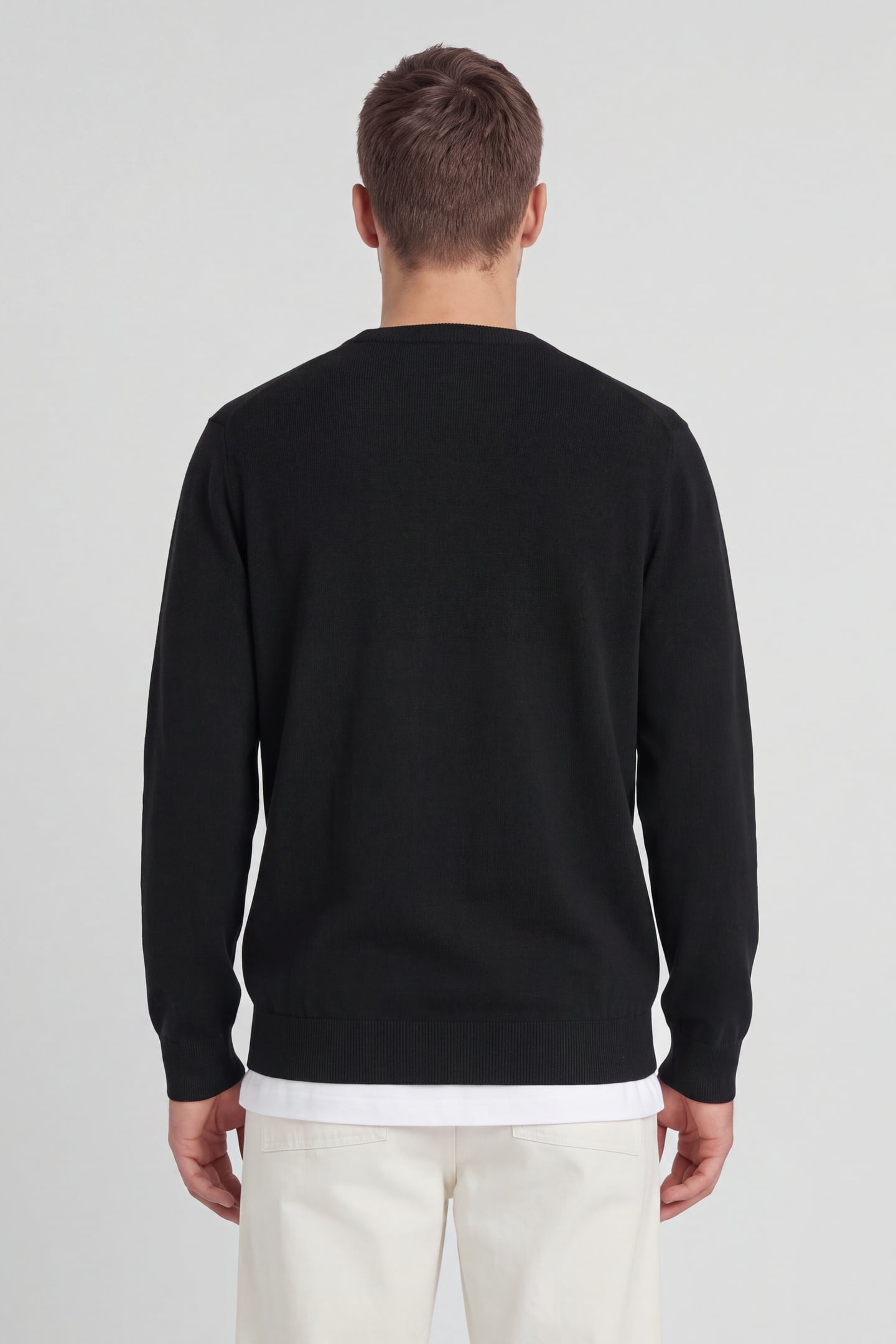 GOLF 1874 CREW NECK PULLOVER JET BLACK 2