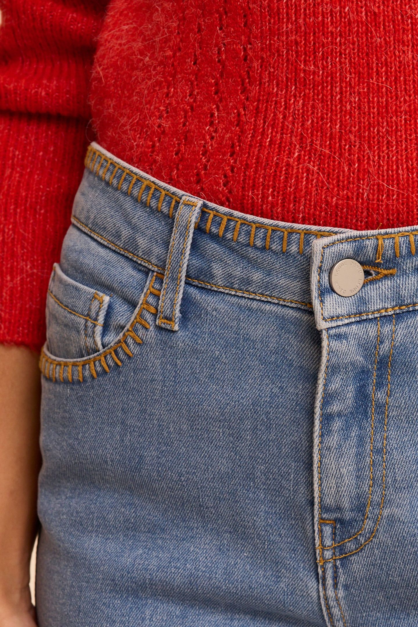 STRAIGHT BLUE JEANS HELENA 6