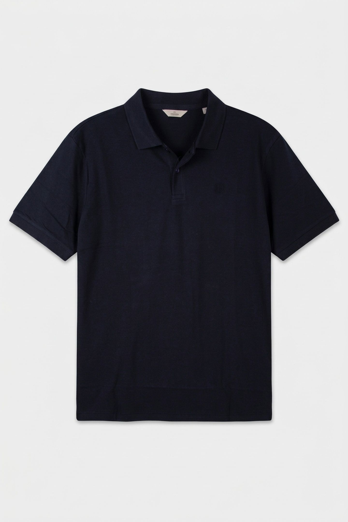 DS_BOWIE V-NECK POLO DK. NAVY 3