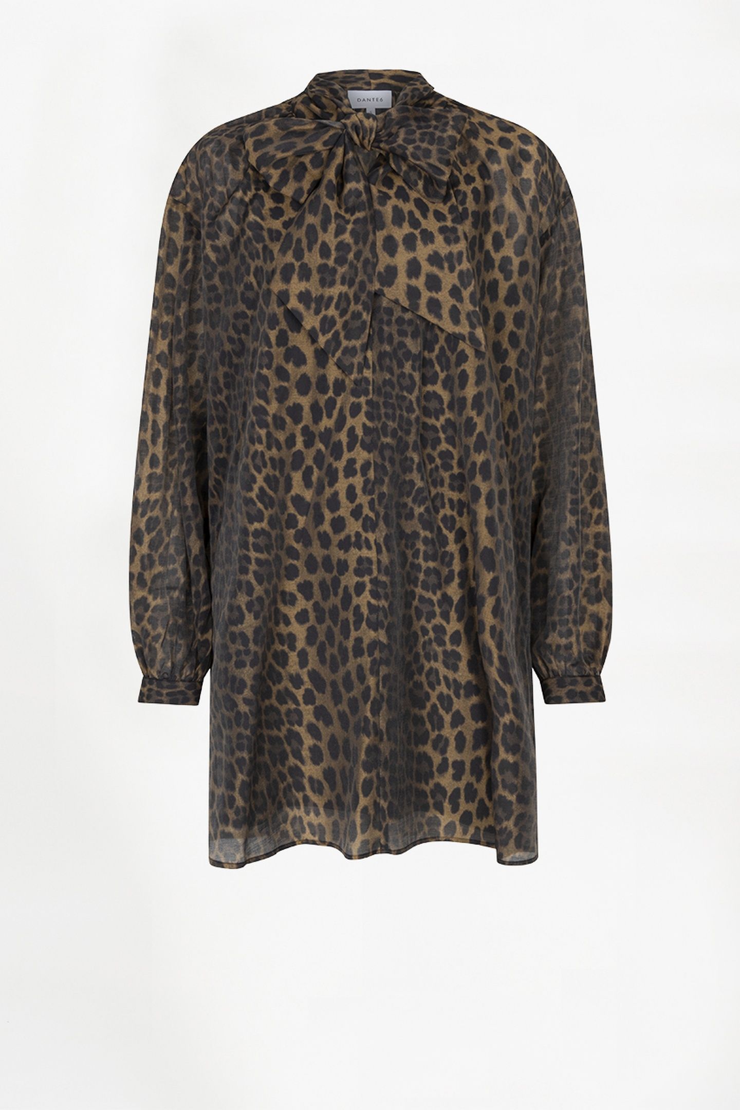 LEIGH LEOPARD DRESS MULTICOLOUR 5