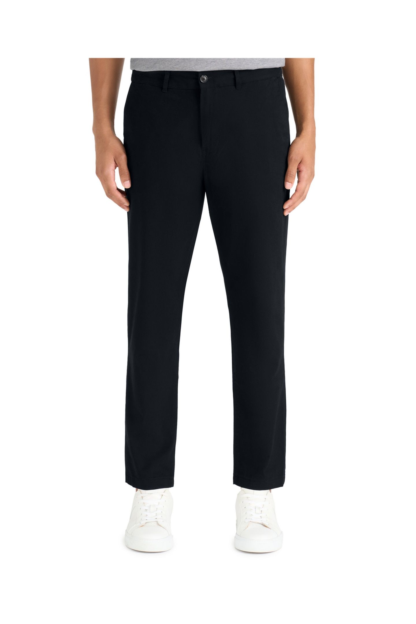 CORE - DRIFT - COTTON-BLEND TWILL CHINO BLACK 1
