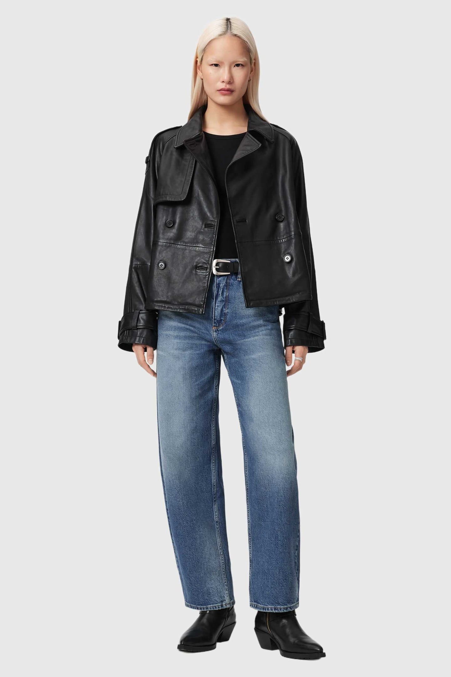 REYA CRPPED LTHR MAC BLACK 3