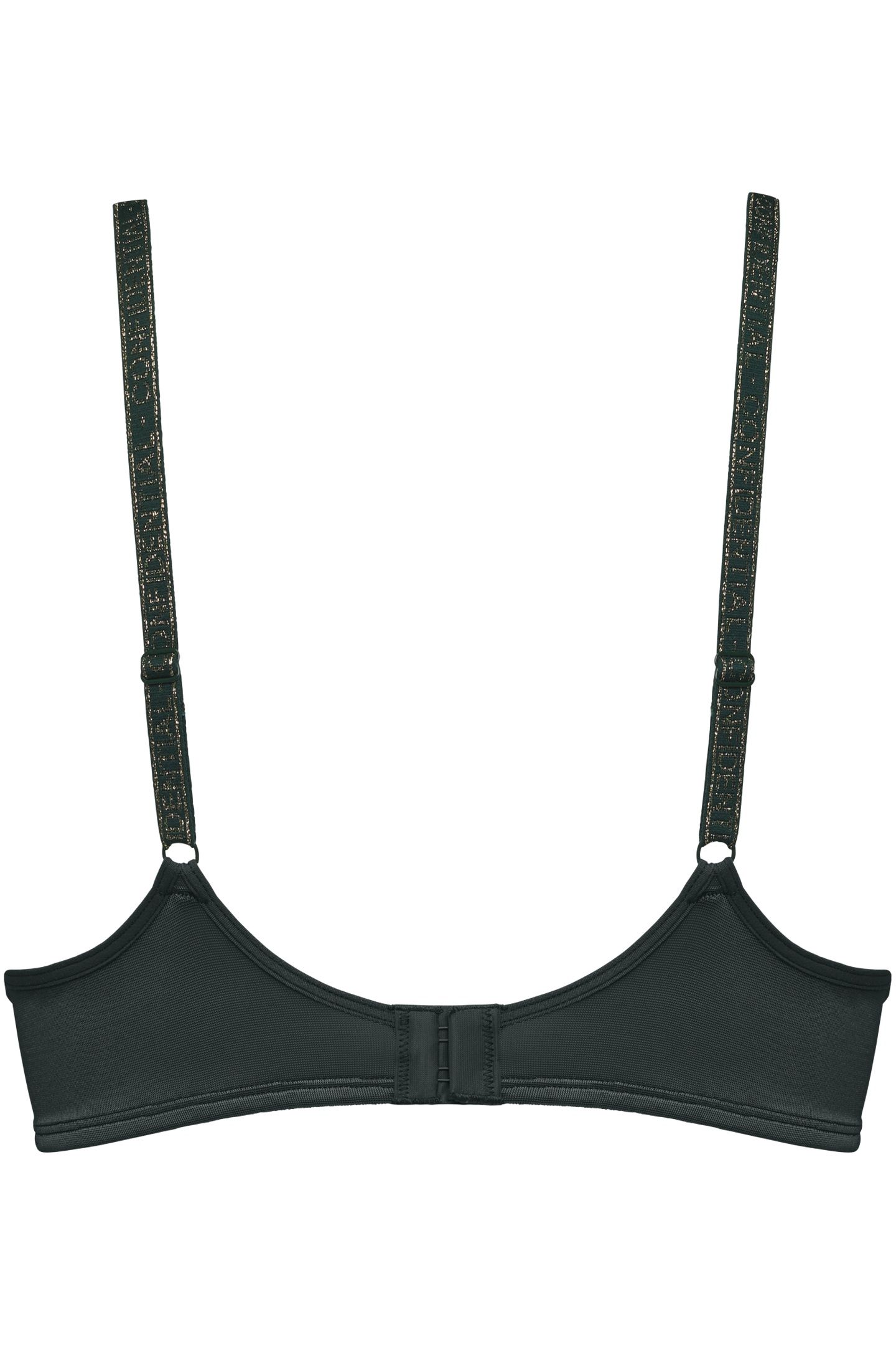 SPACE ODYSSEY FOREST GREEN PUSH UP BRA 4