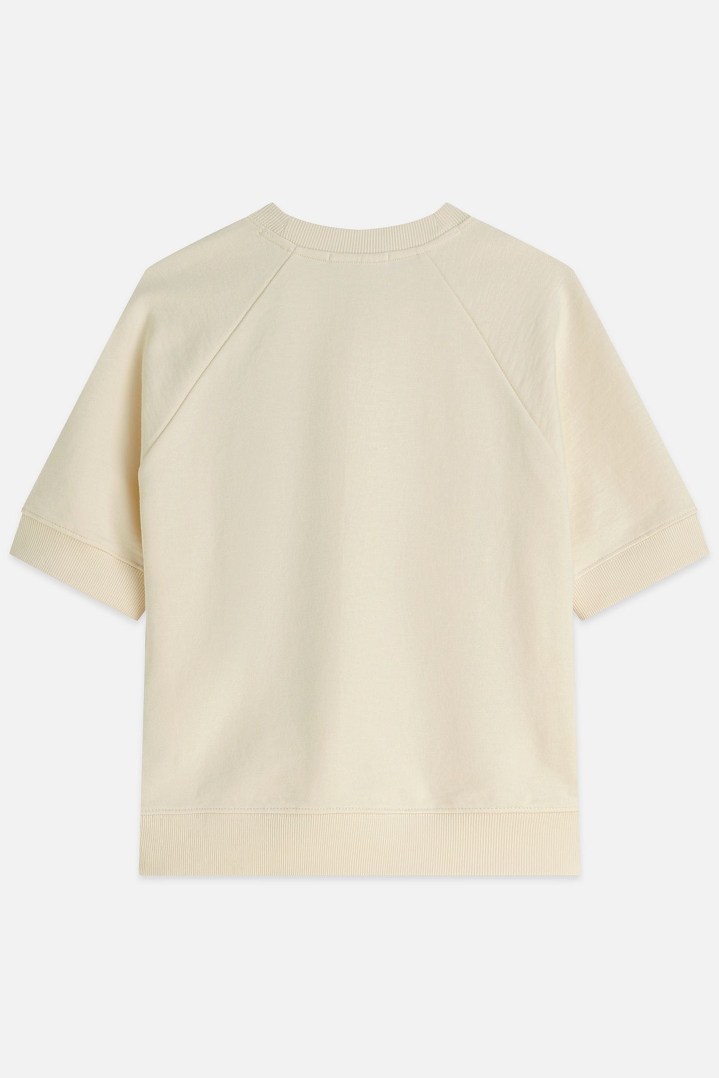 SHORTSLEEVED ARTWORK SWEATSHIRT EGGNOG 5