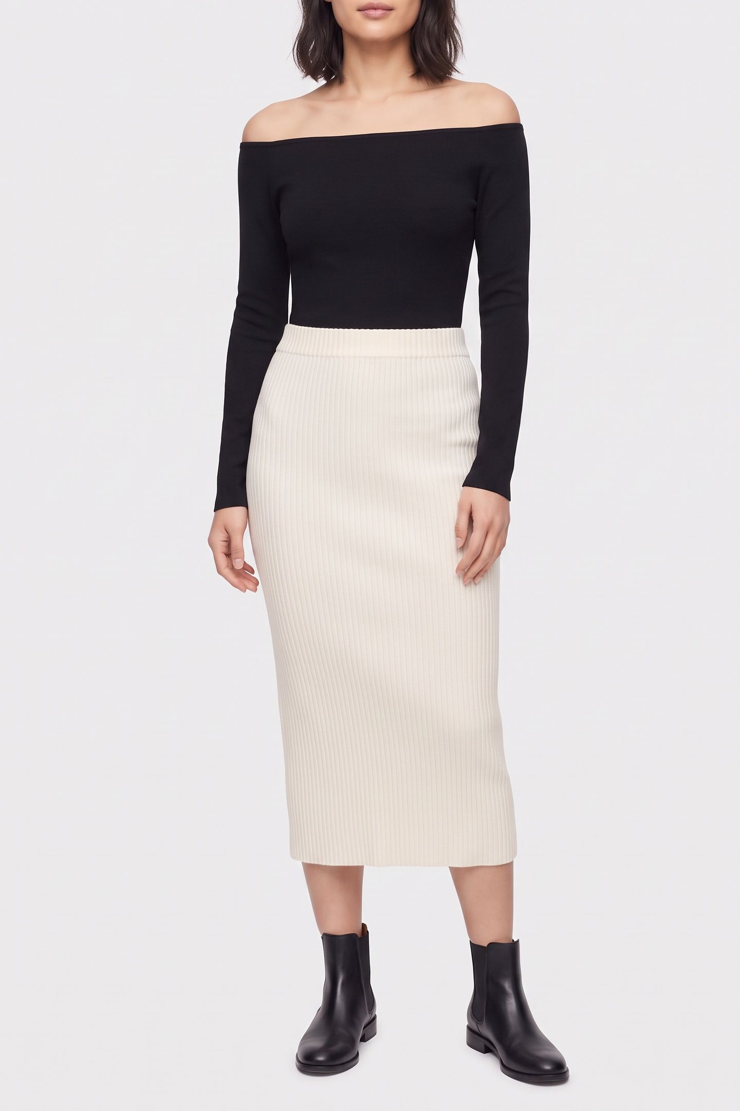 KENLO SKIRT ECRU 1