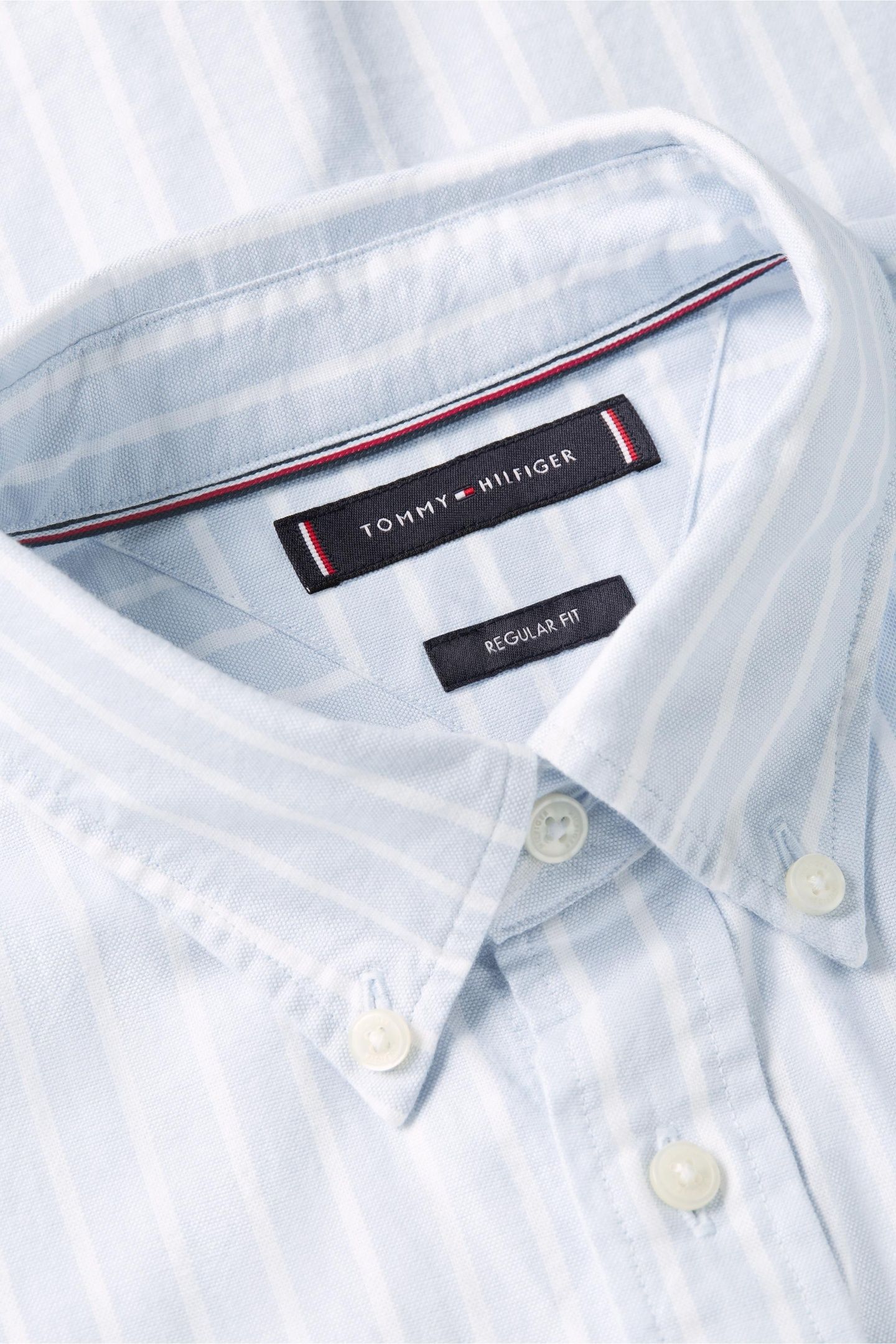 HERITAGE OXFORD WIDE SHIRT BREEZY BLUE/WHITE 6