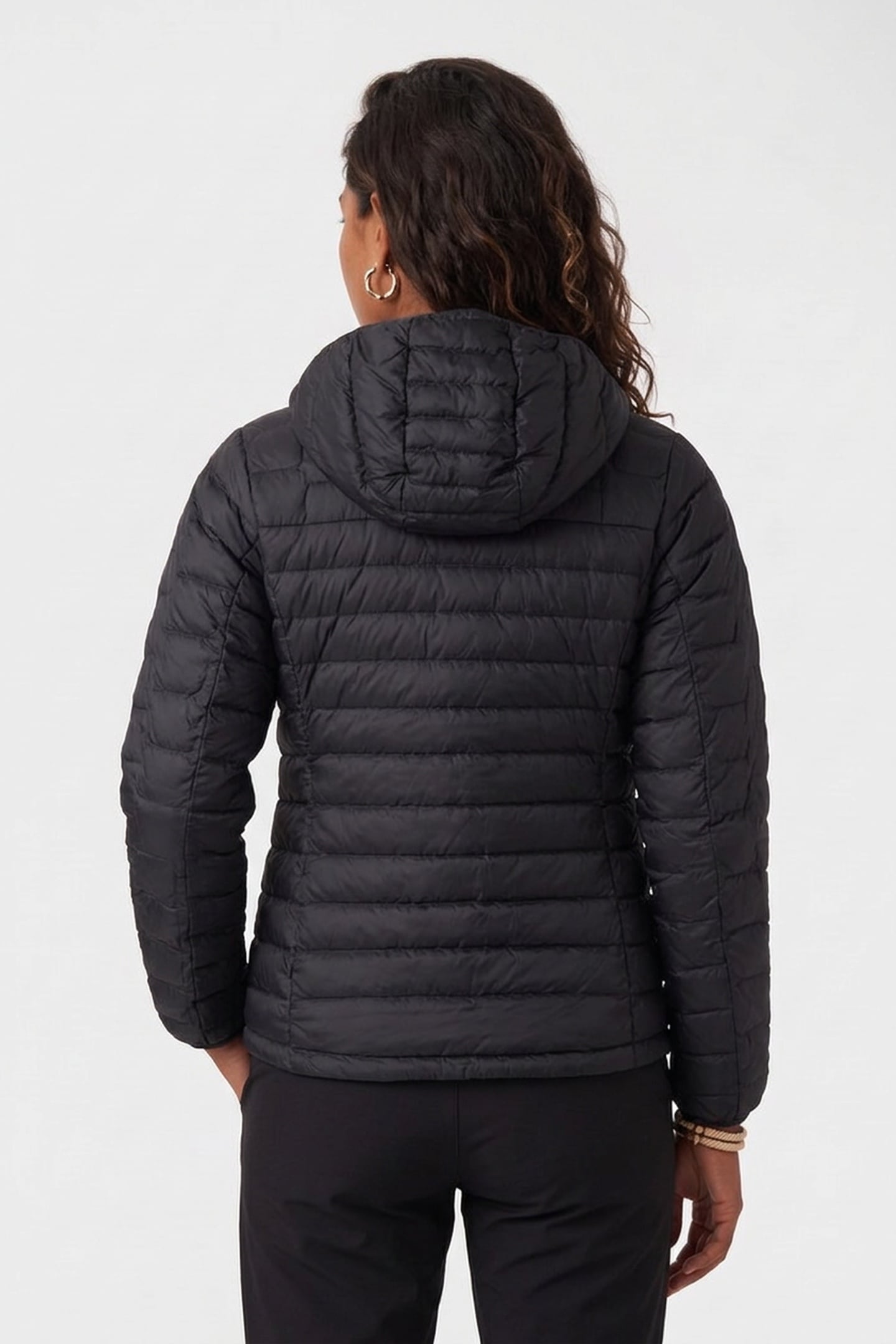 MAGMA LIGHT DOWN JACKET W/HOOD BLACK 2