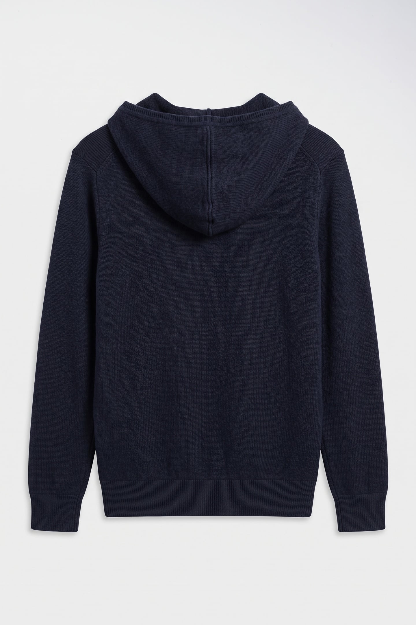 TEEN UNISEX KNITTED HOODIE EVENING BLUE 4
