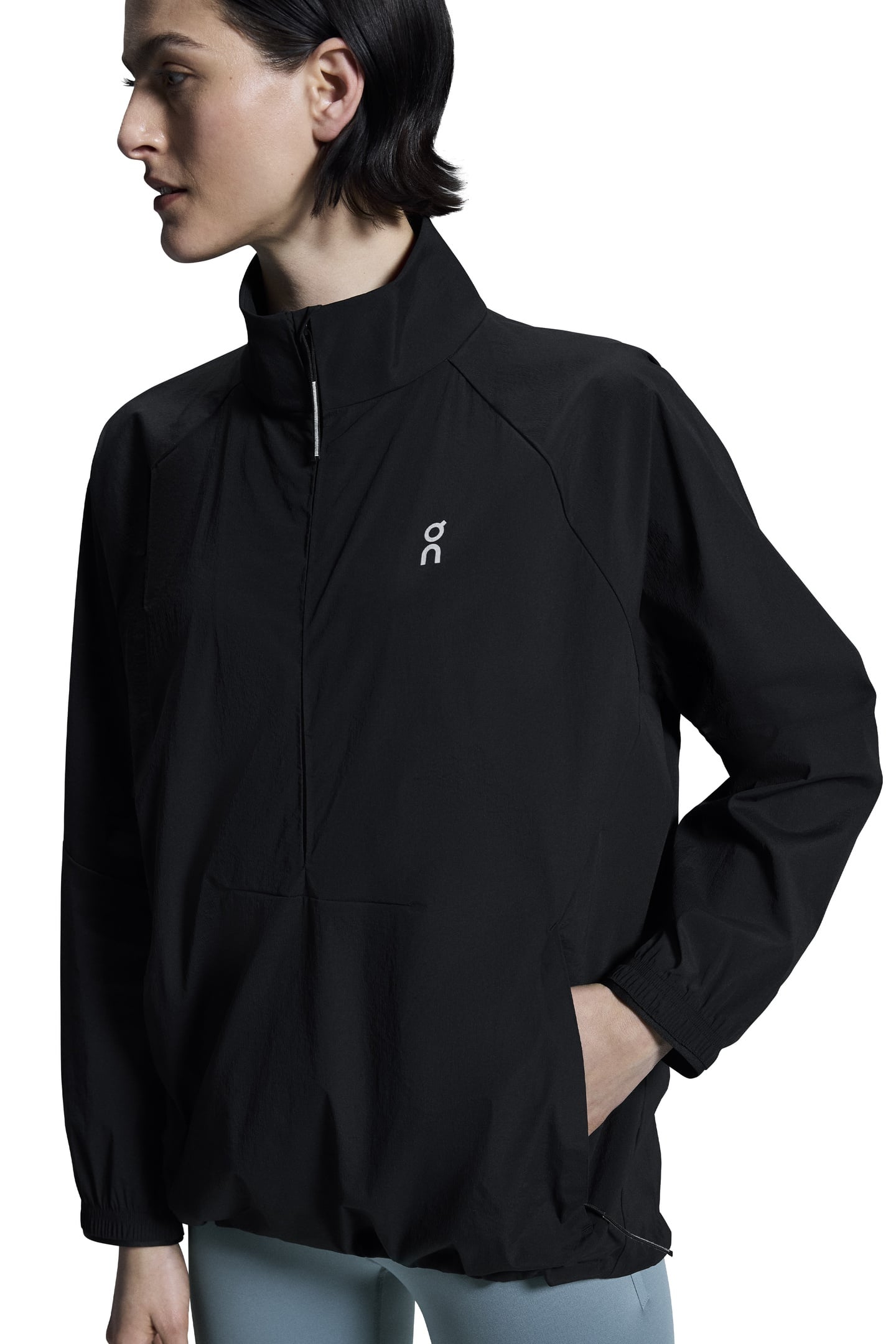 ALL-DAY 1/2 ZIP JACKET 1 BLACK 8