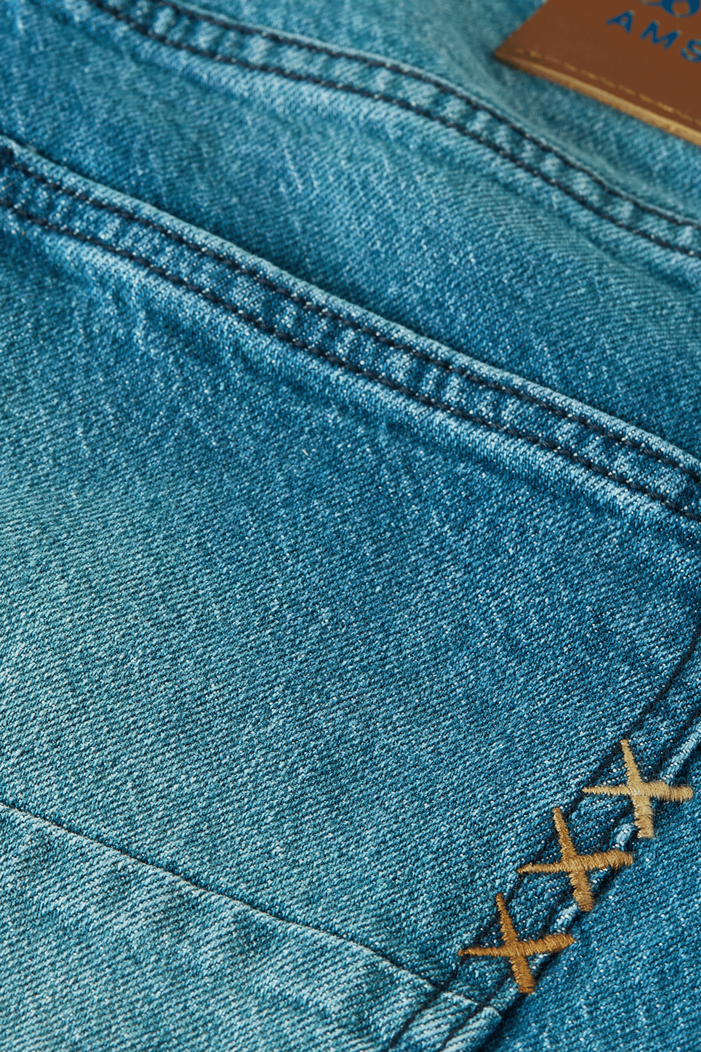 RALSTON REGULAR SLIMFIT JEANS SHORT NAVY 7