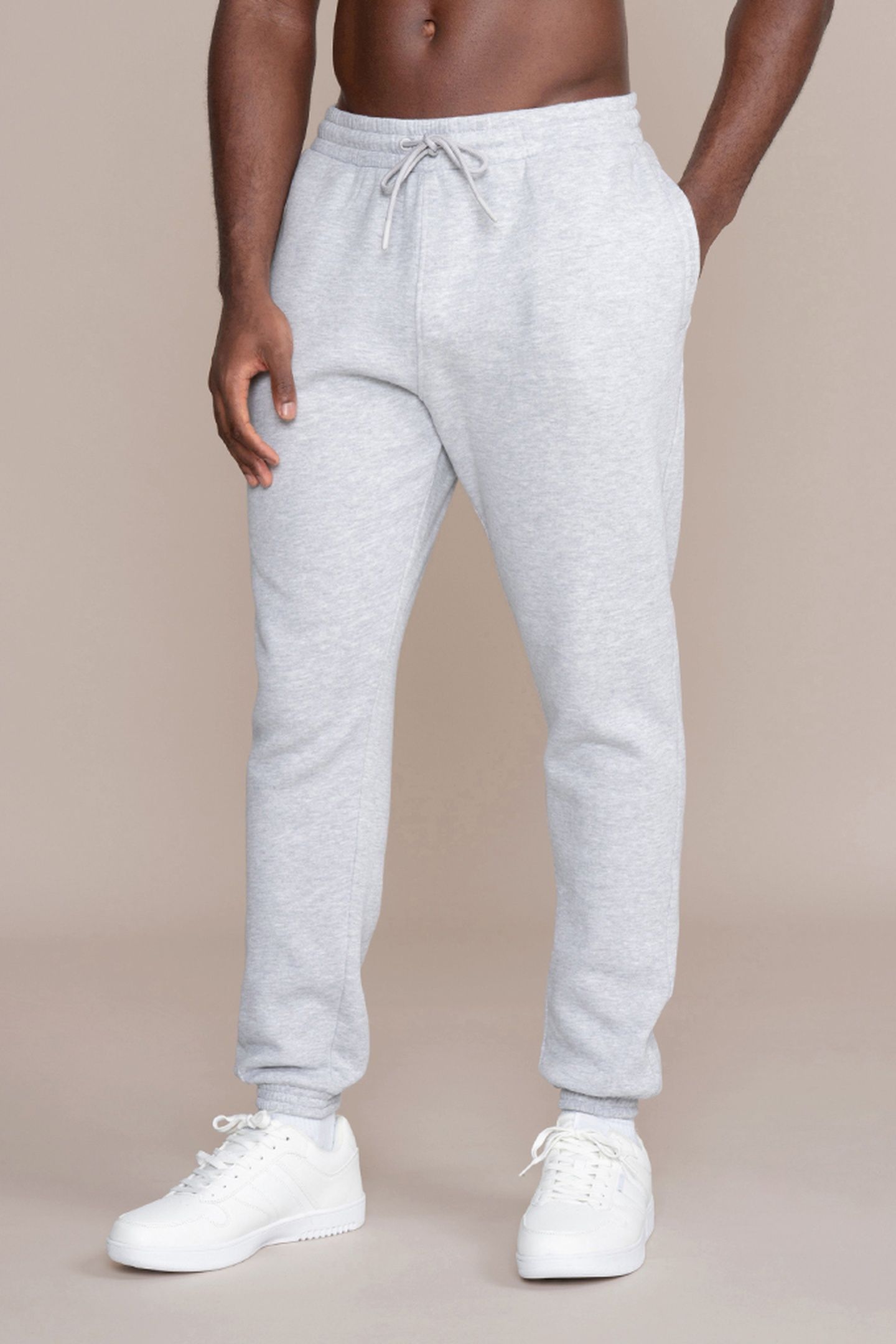 SLIM SWEAT PANTS GREY 2