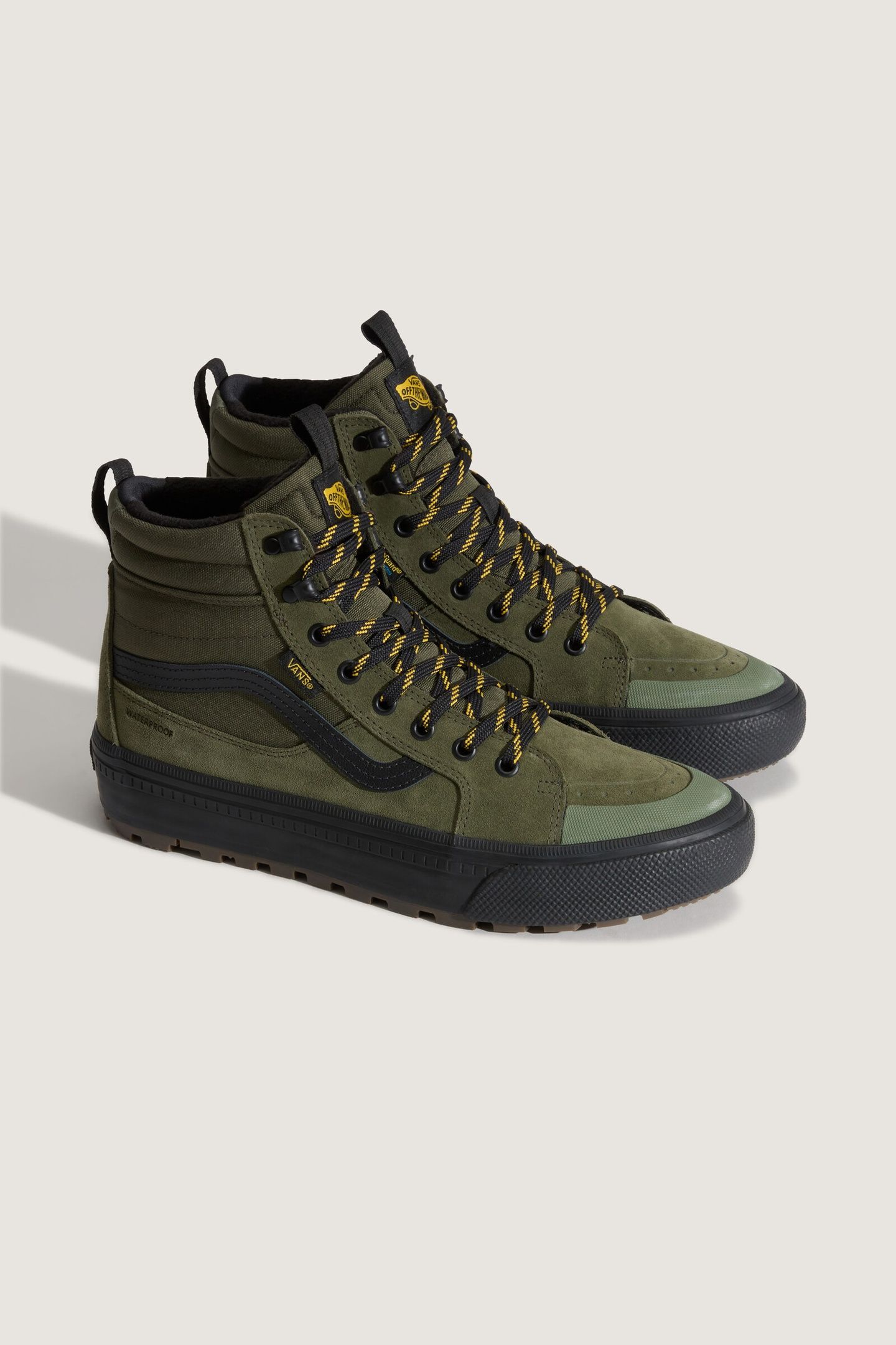 UNISEX SK8-HI WATERPROOF INSULATED MTE GREEN/BLACK 3