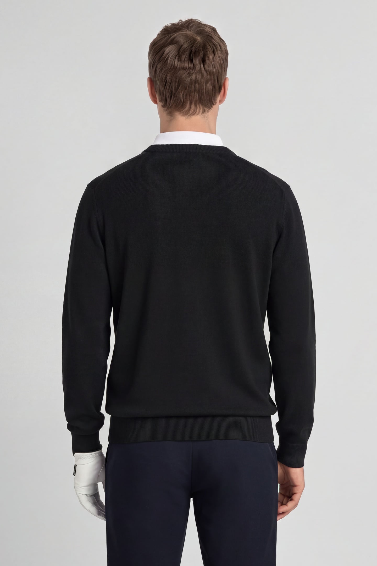 GOLF 1874 CREW NECK PULLOVER JET BLACK 6