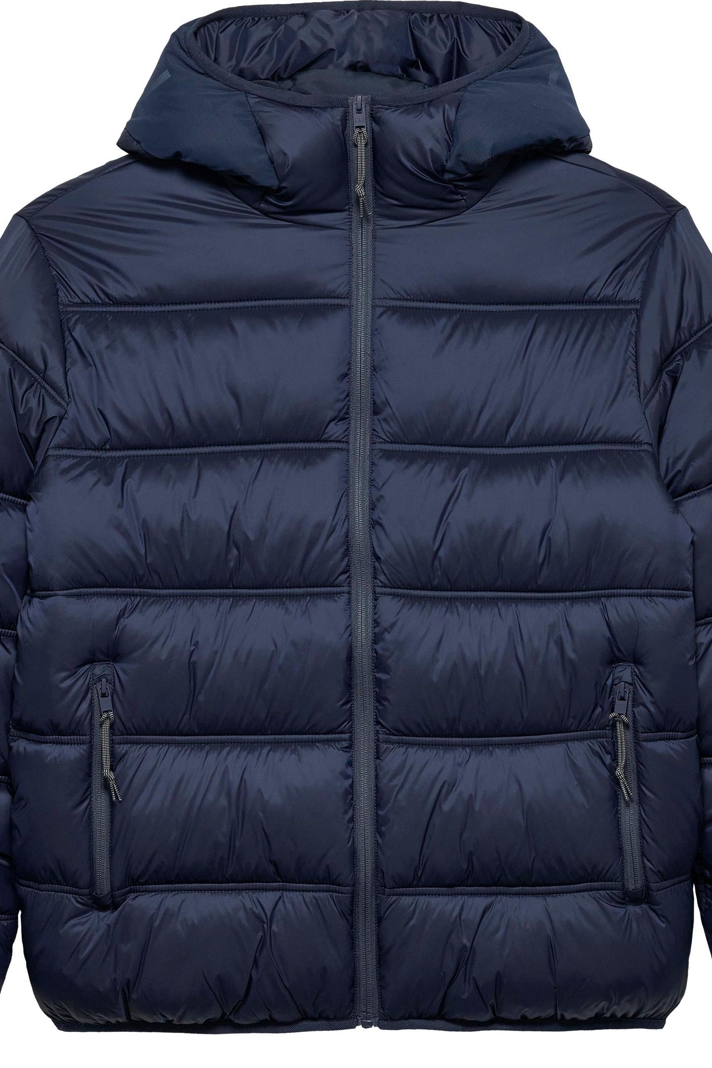 TJM HOODED LOGO JACKET DARK BLUE 8