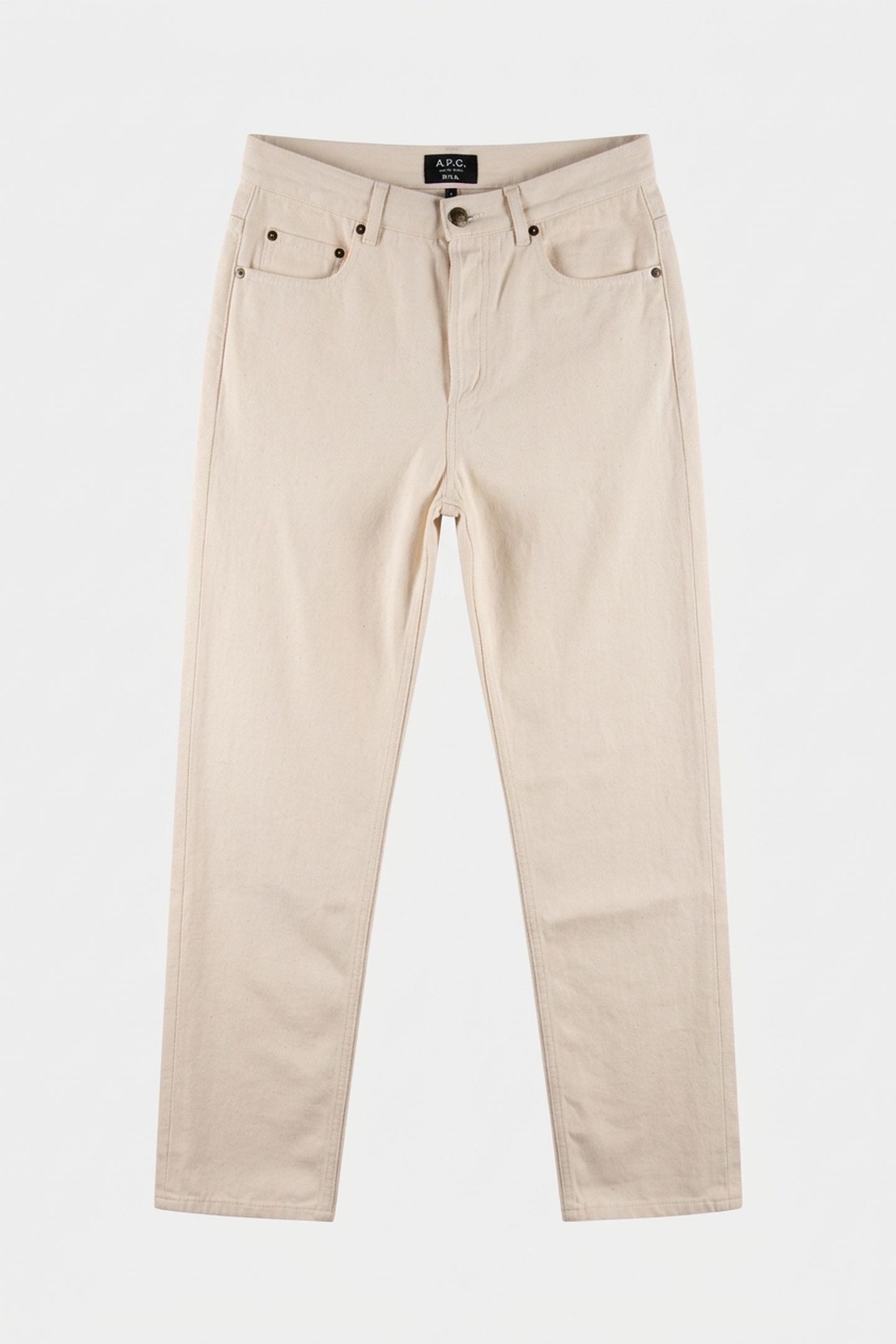 UNISEX JEANS FAIRFAX ECRU 5