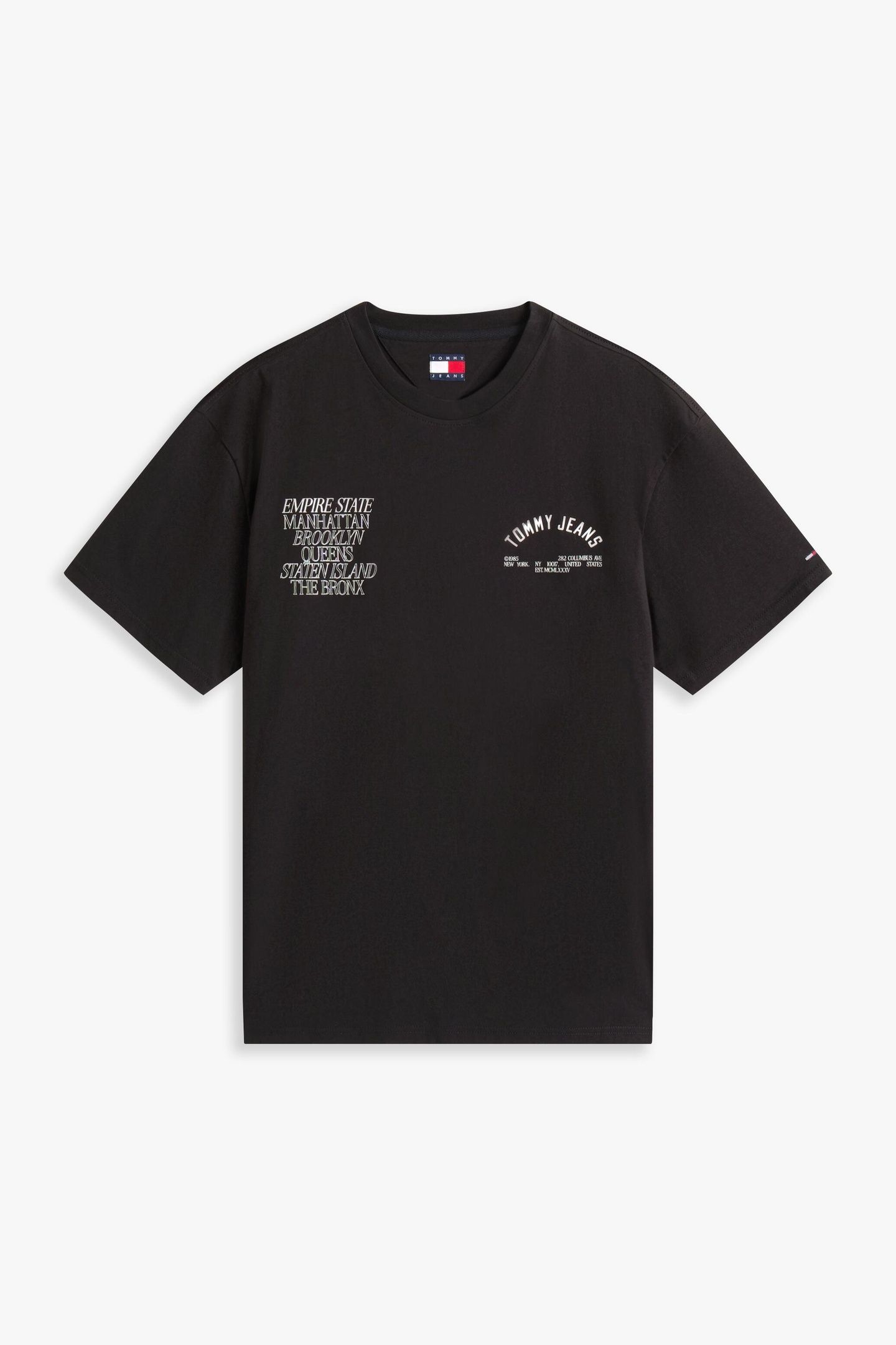 TJM RELAXED BOROUGHS TEE BLACK 4