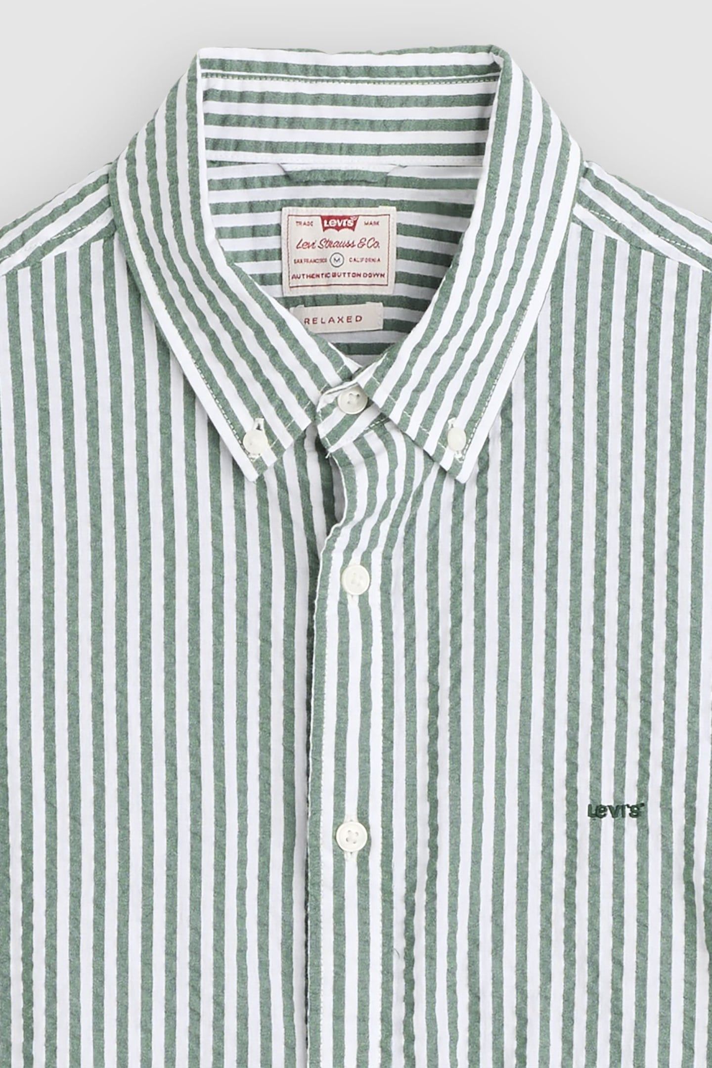 SHORT SLEEVE AUTHENTIC BUTTON-DOWN SHIRT 5