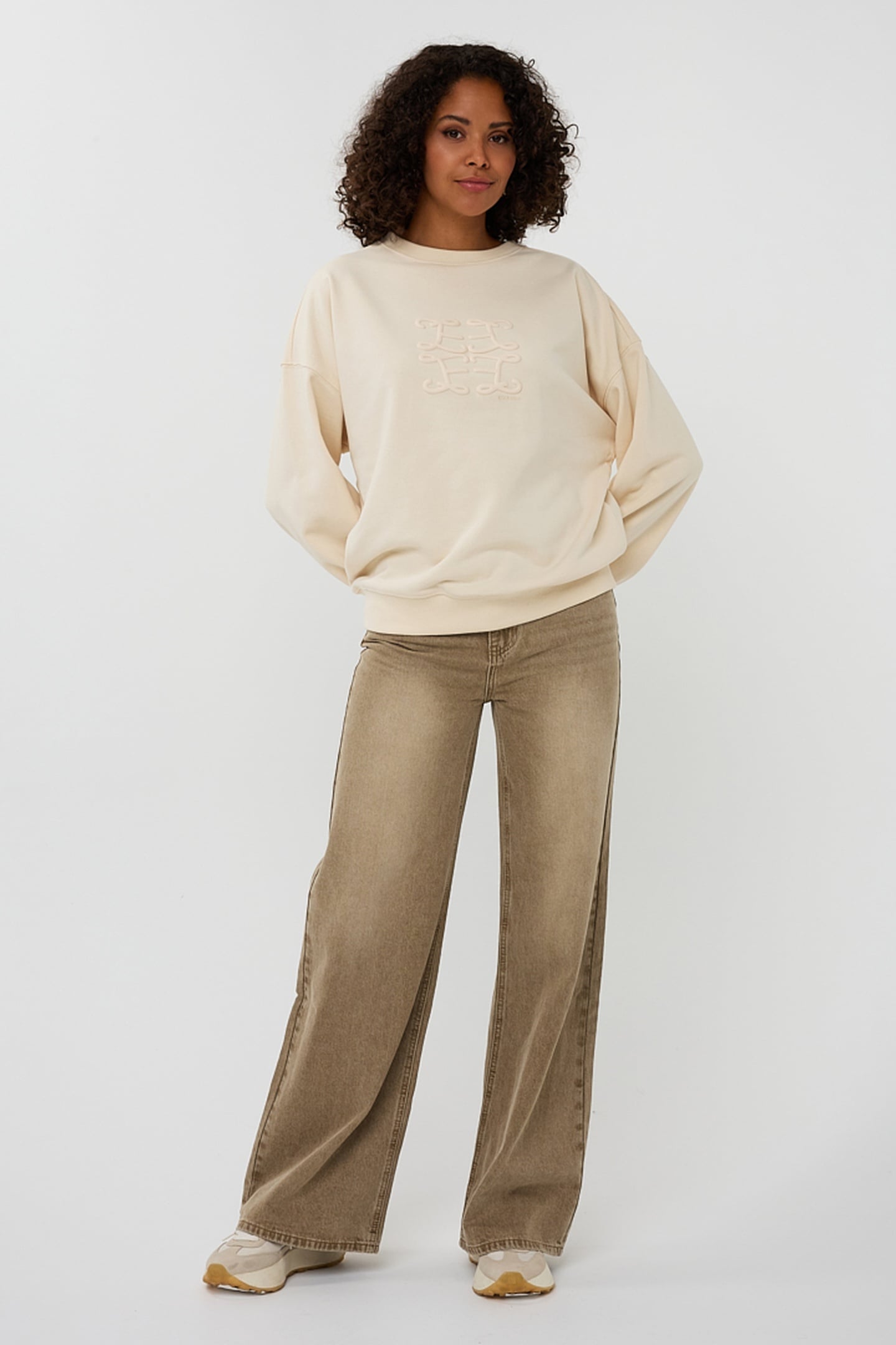 SWEATER EMBOSSED ECRU 3