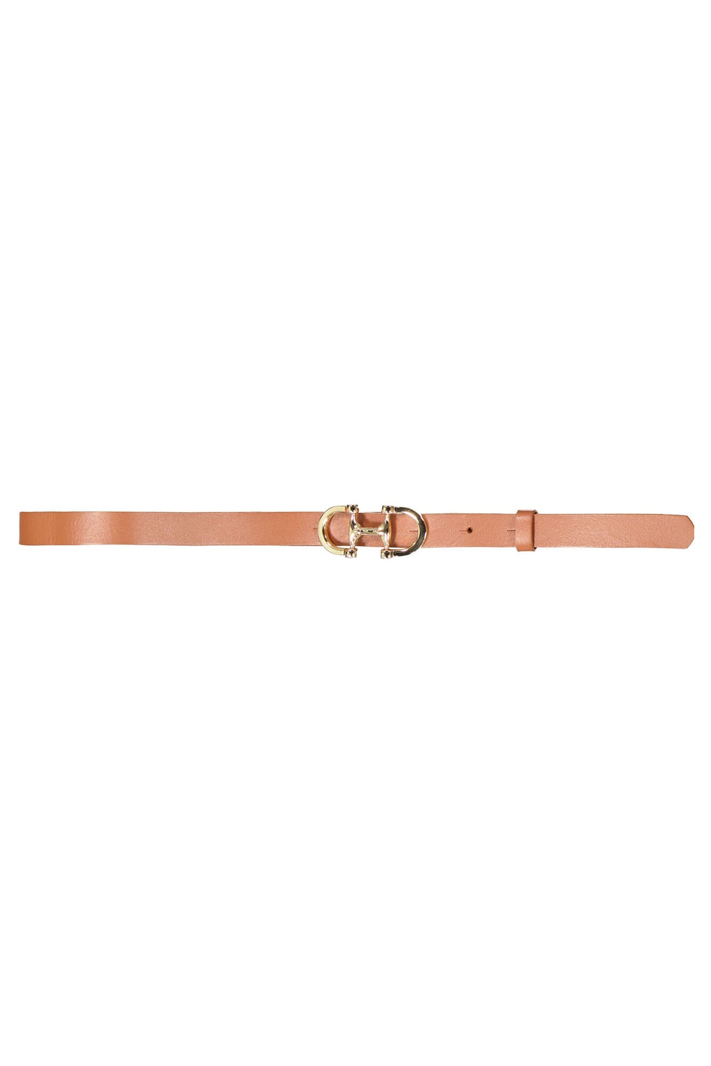 LADIES BELT BROWN 3