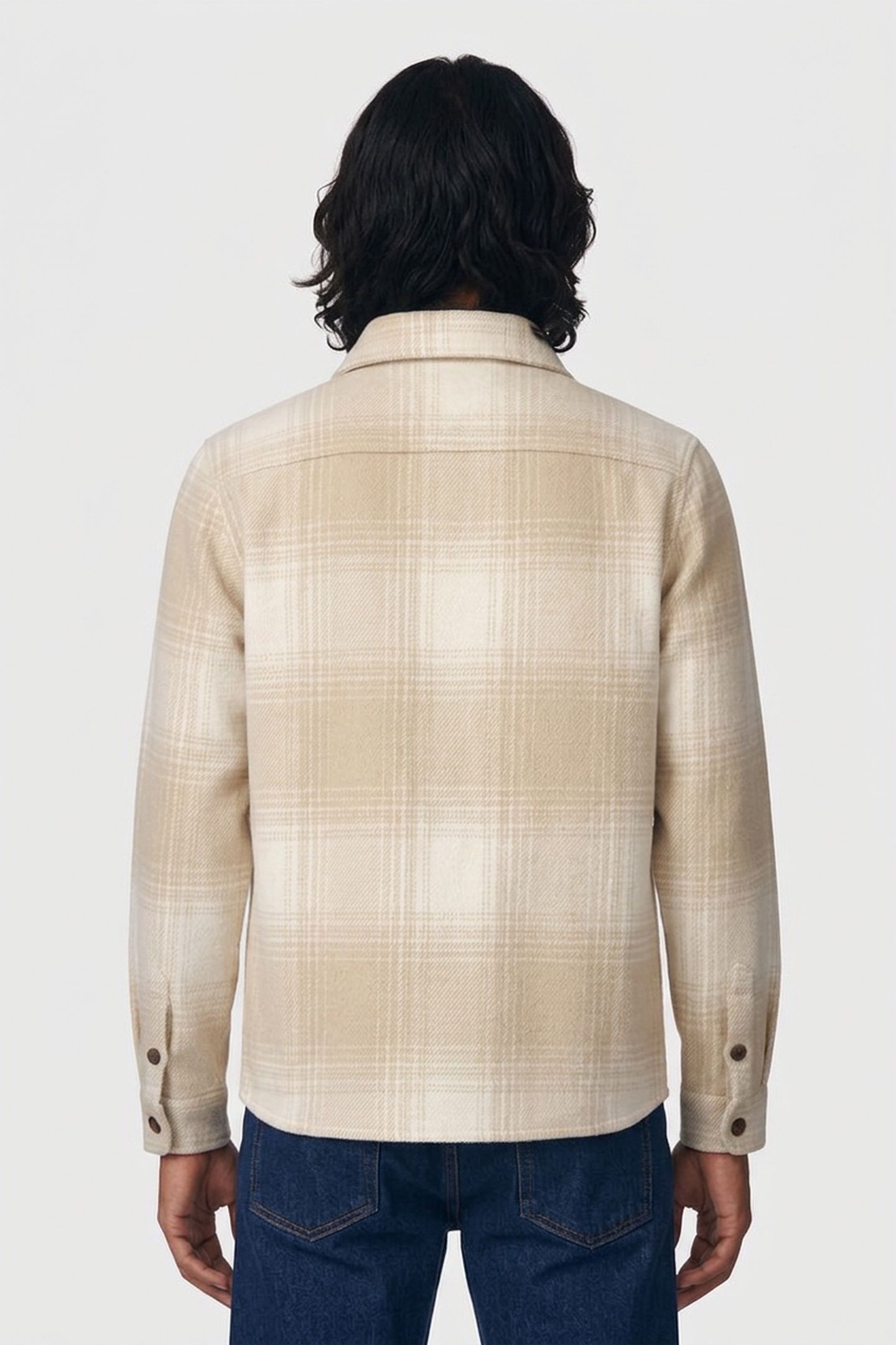 JESPER OVERSHIRT ANTIQUE WHITE 4