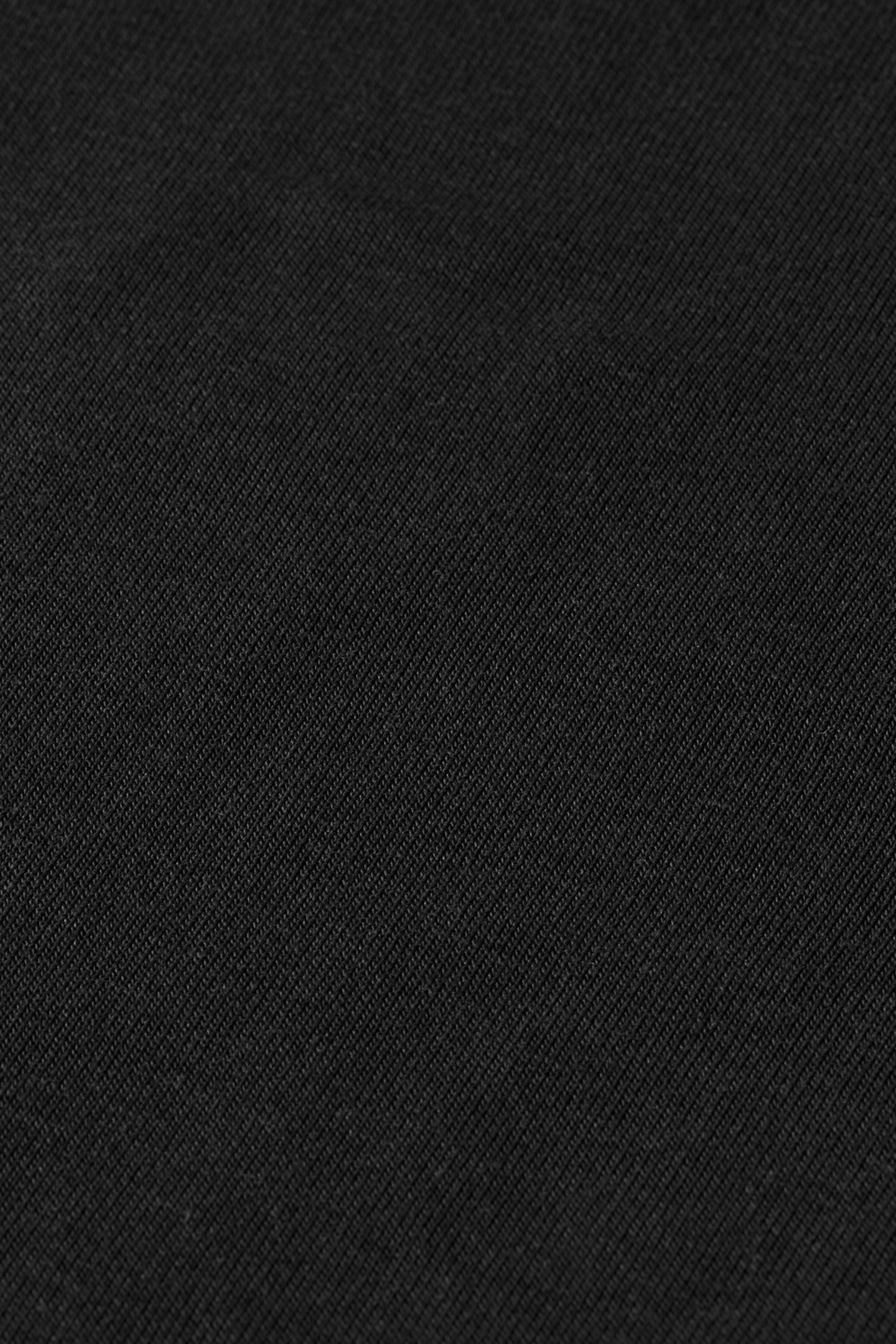 CORE ROLL UP NECK LONG SLEEVE T-SHIRT BLACK 6