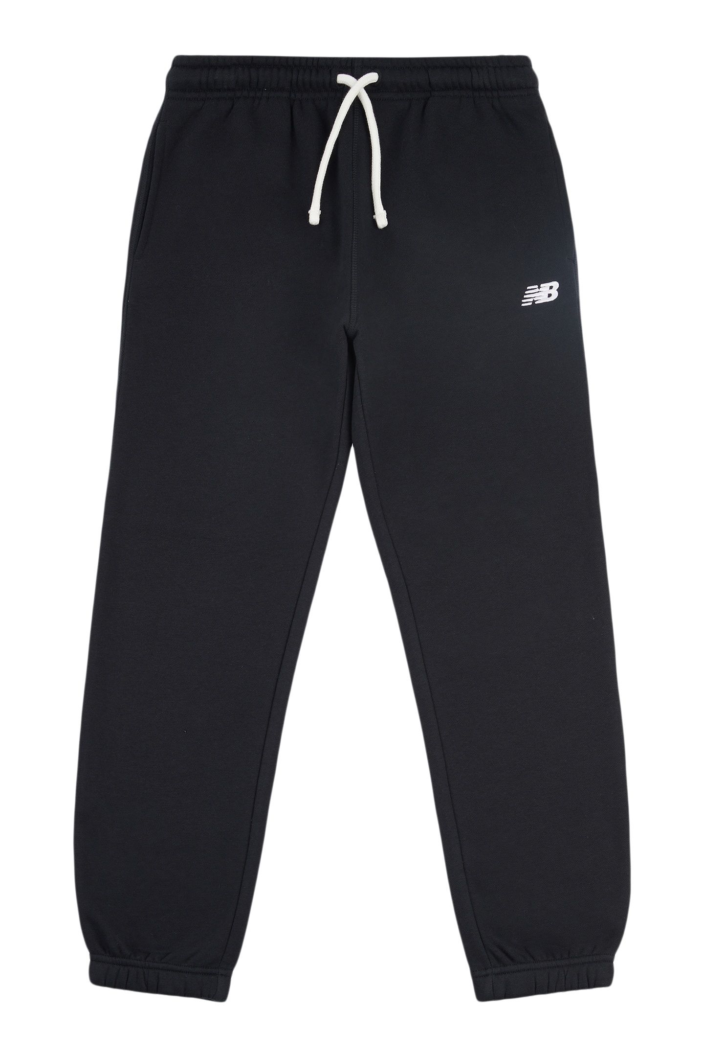 BOYS BRUSH BACK SMALL LOGO JOGGER BLACK 3
