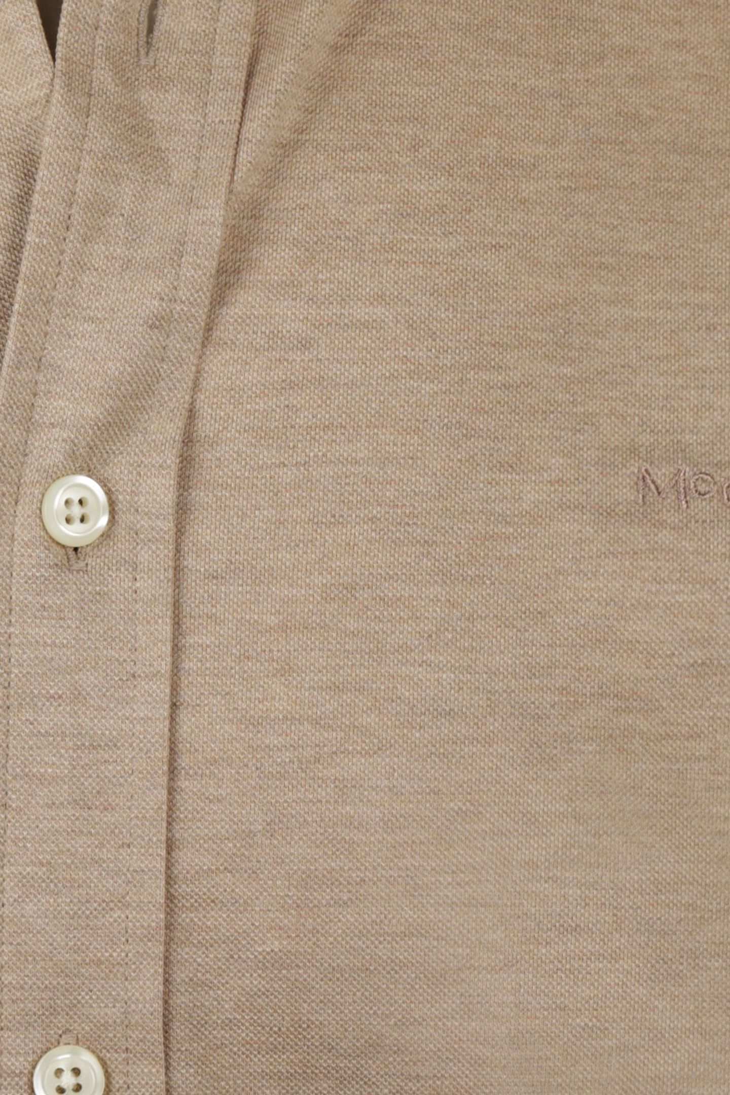 STRETCH PIQUE SHIRT SAND 7