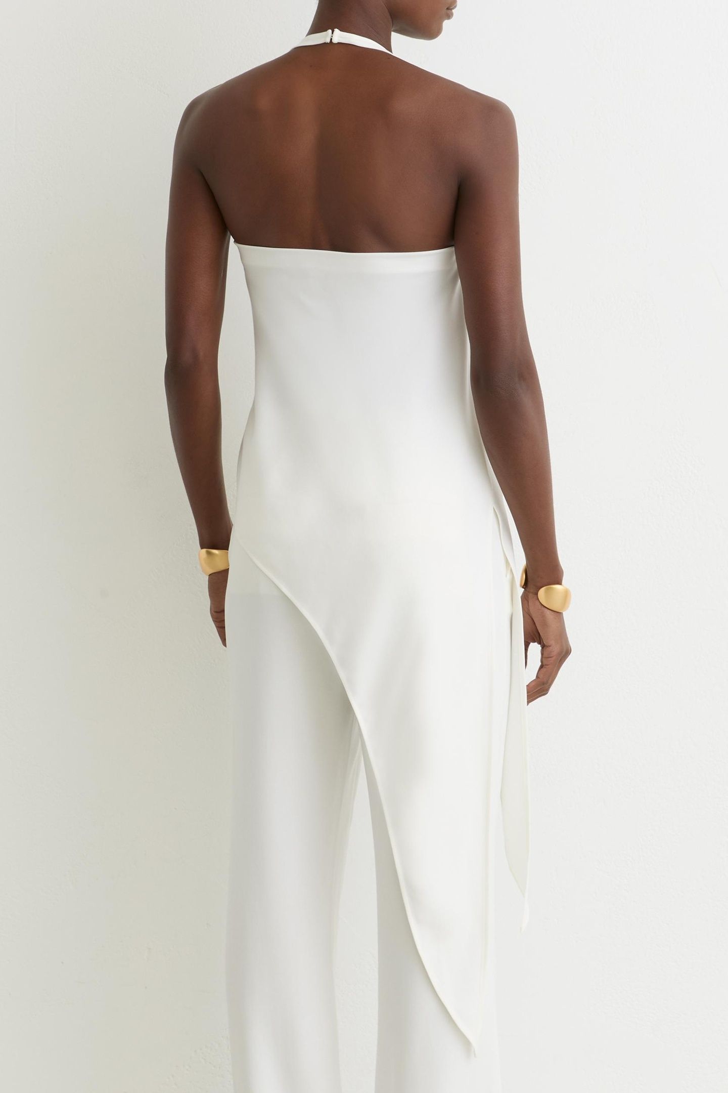 DRAPE DETAIL OCCASION TOP IVORY 3