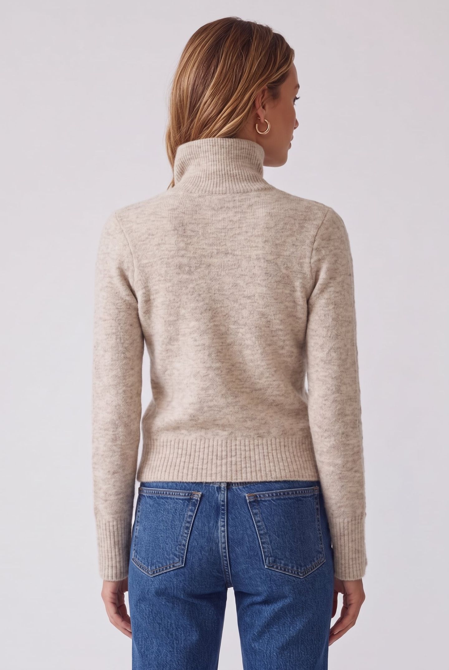 MALO SWEATER BEIGE 2