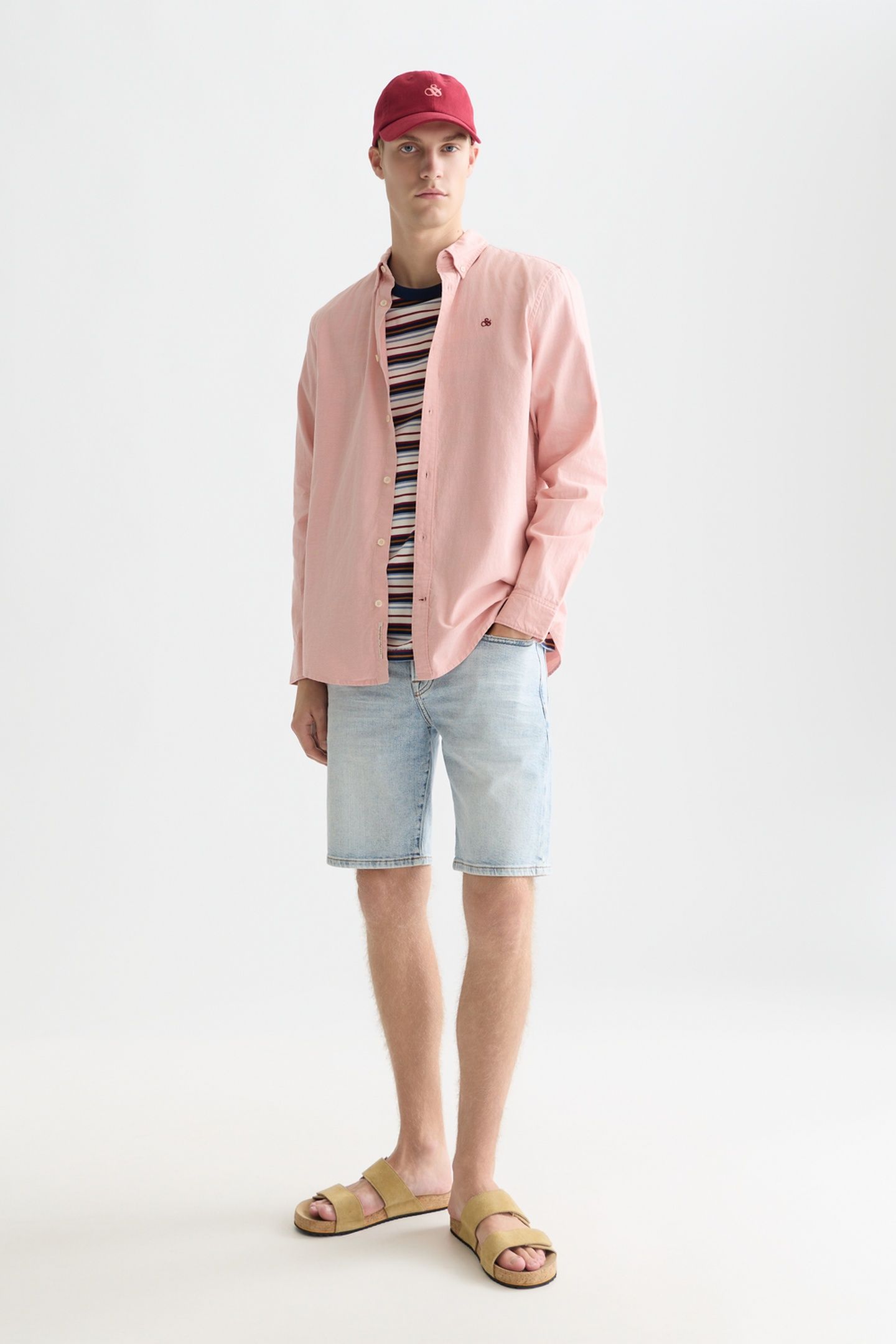 SEASONAL CORE OXFORD SOLID REGULARFIT SHIRT MED YELLOW 3