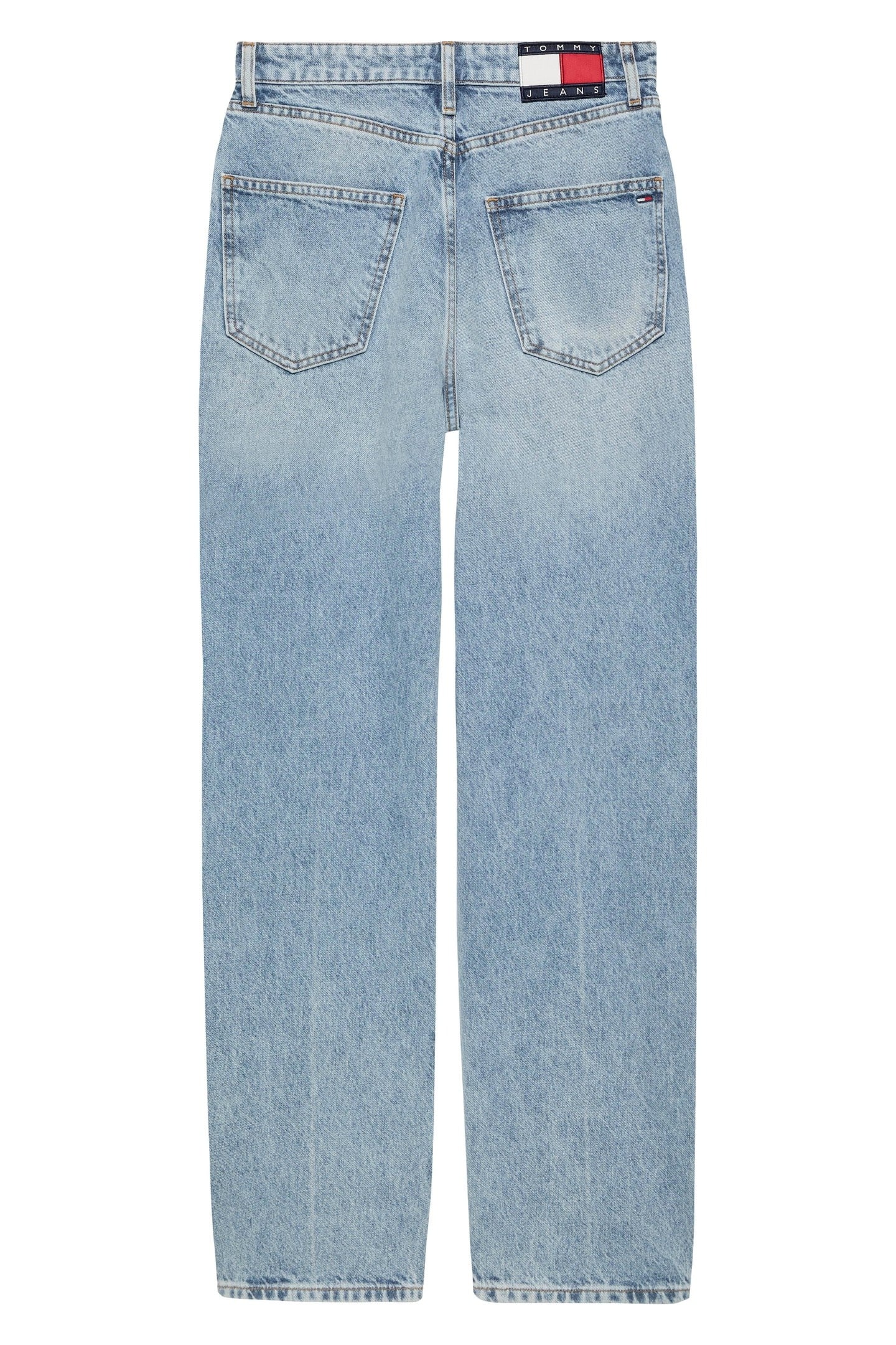 LAYLA HIGH RISE SLIM STRAIGHT DENIM MID LIGHT BLUE 2
