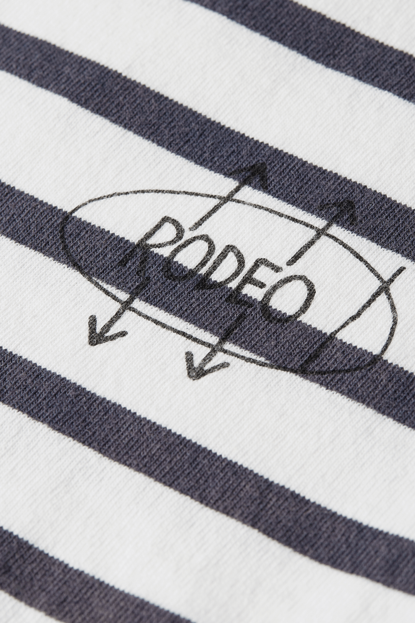 GIRLS BASQUIAT BRETON STRIPE RELAXEDFIT TSHIRT NAVY 3
