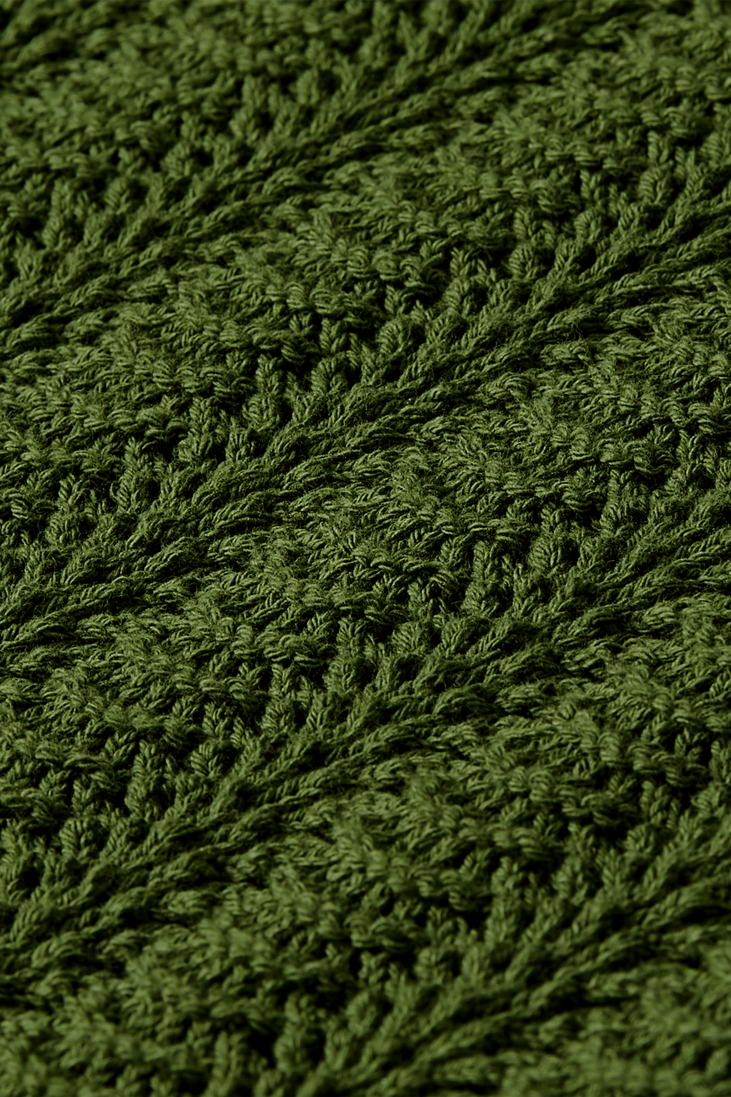 POINTELLE COLLARED KNITTED TEE GARDEN GREEN 3
