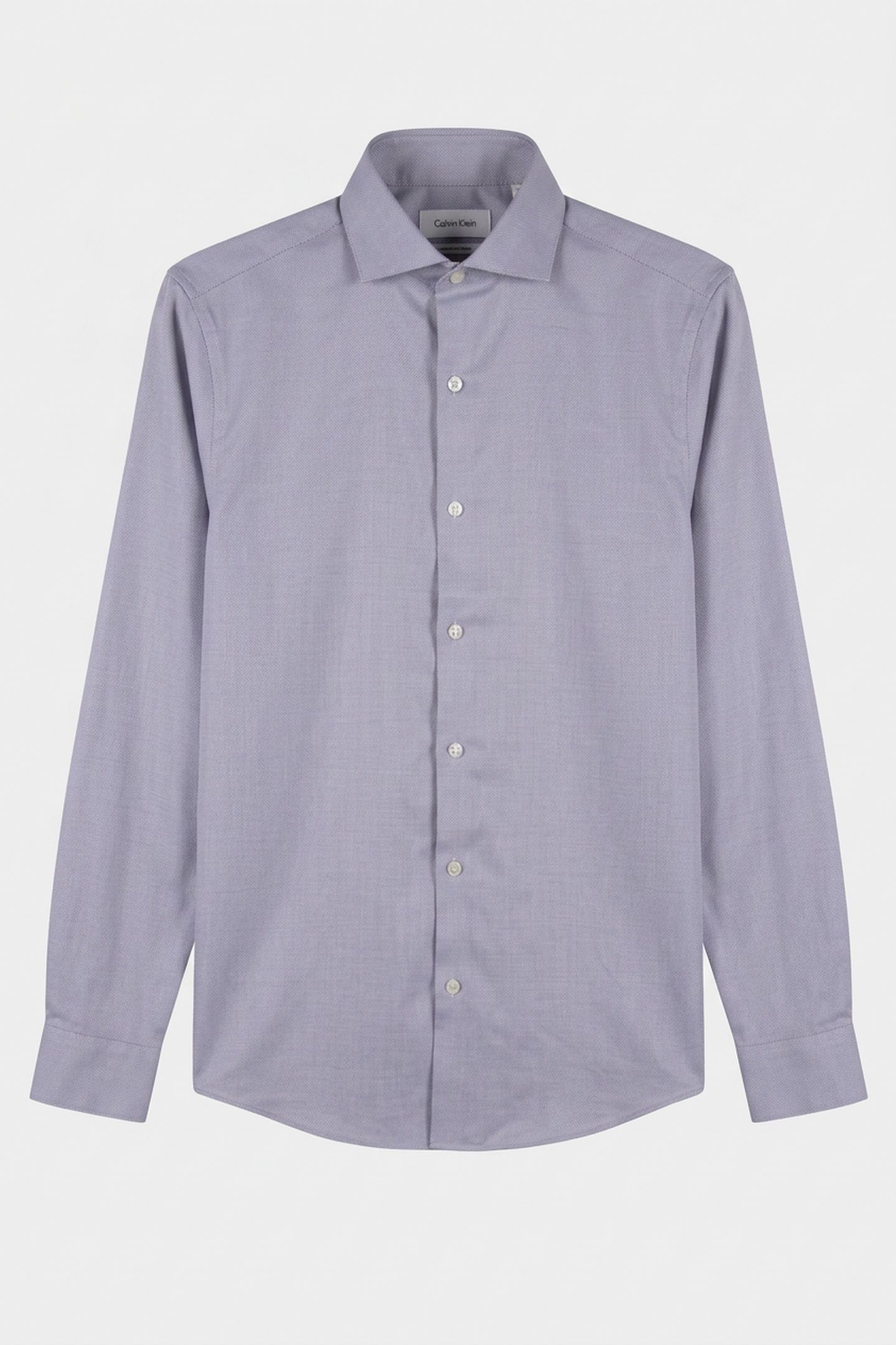 SLIM MID TWILL SHIRT NAVY 3