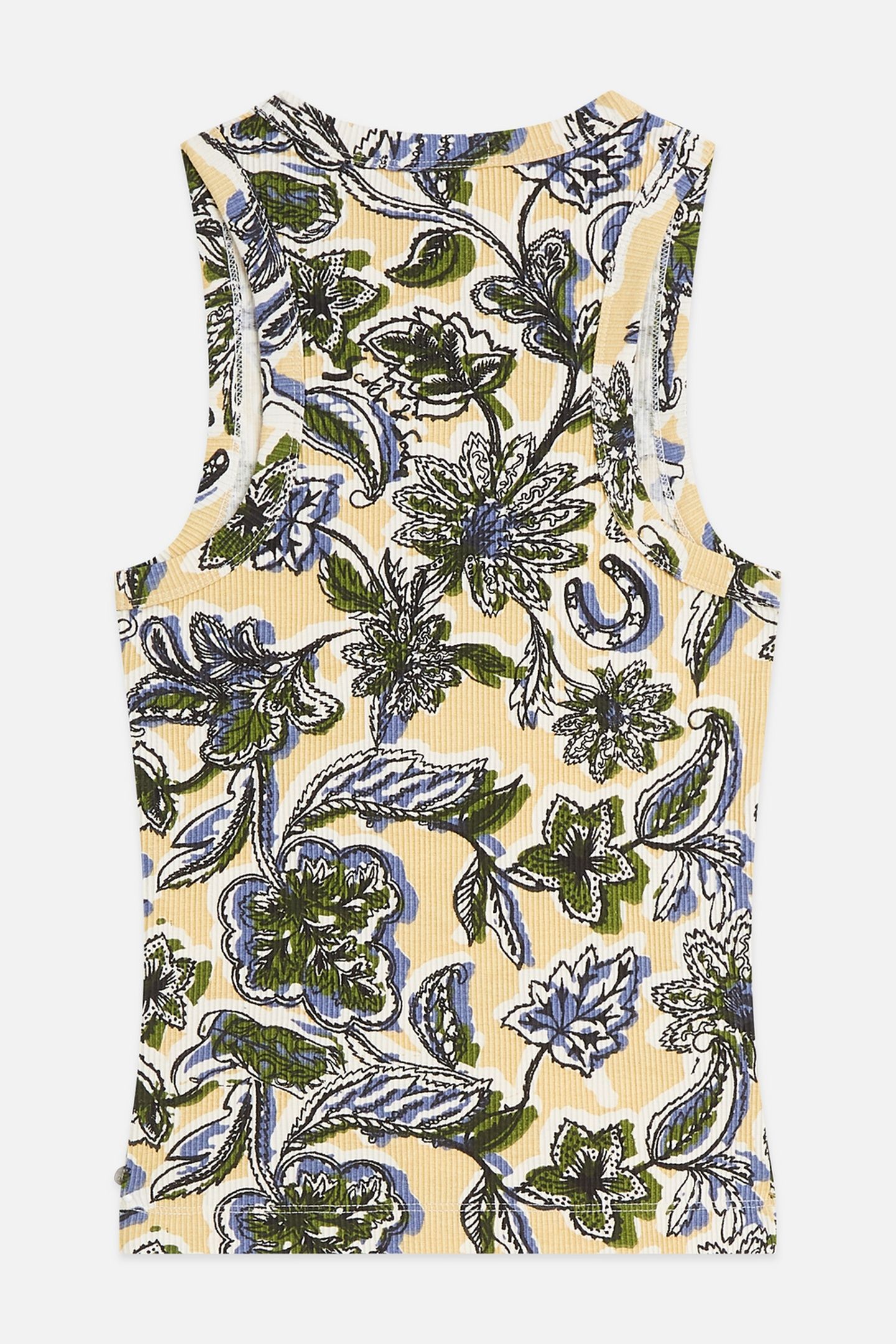 ALL OVER PRINTED TANK LUCKY BANDANA MULTI PARSNIP 4