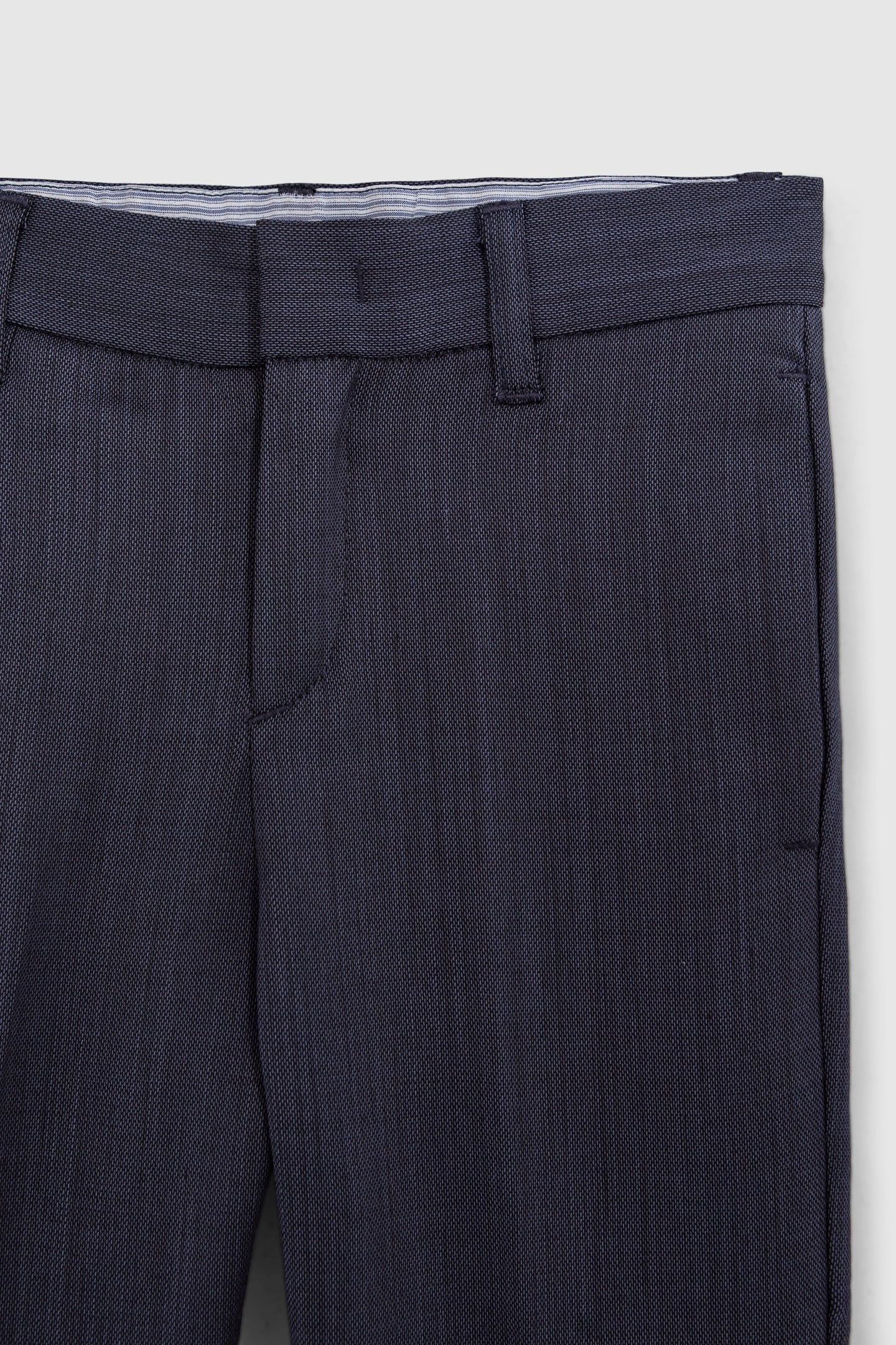 BOYS’ NAVY KNIT TROUSERS 6