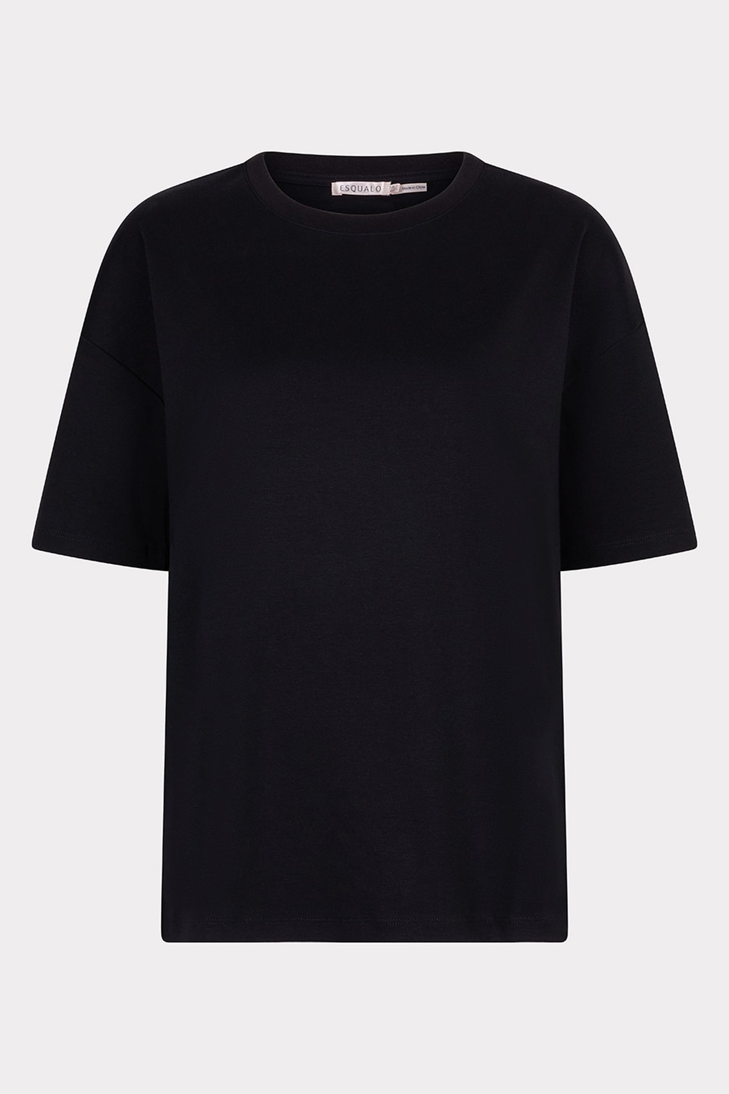 T-SHIRT OVERSIZED BASIC BLACK 4