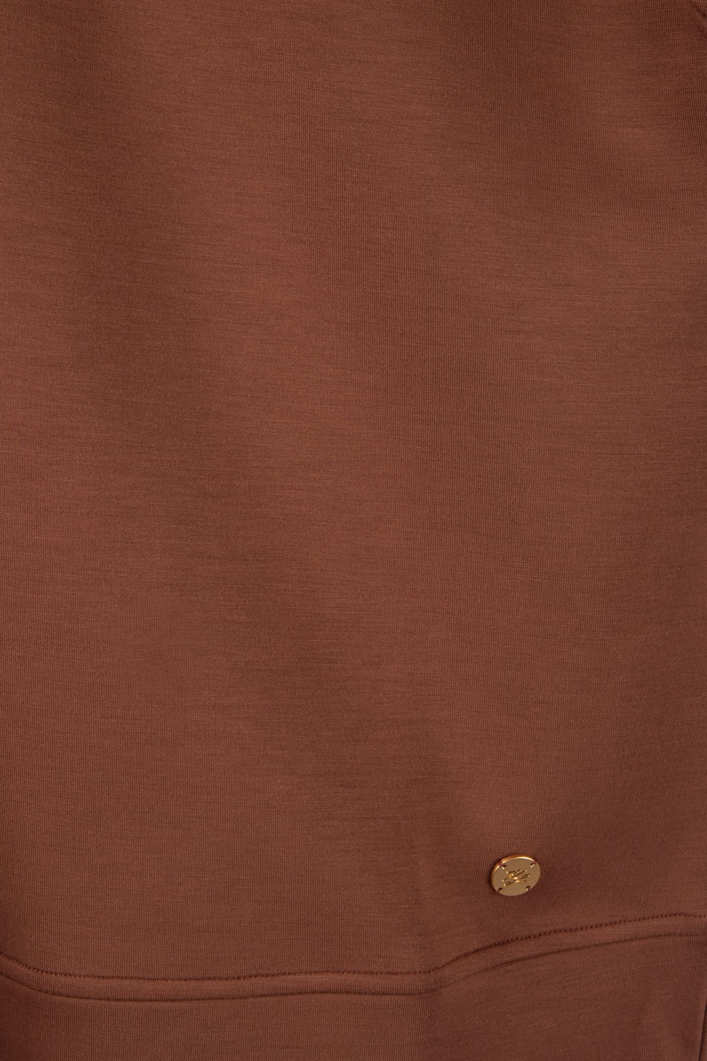 BELT DETAIL FANCY SWEATSHIRT FRIAR BROWN 5