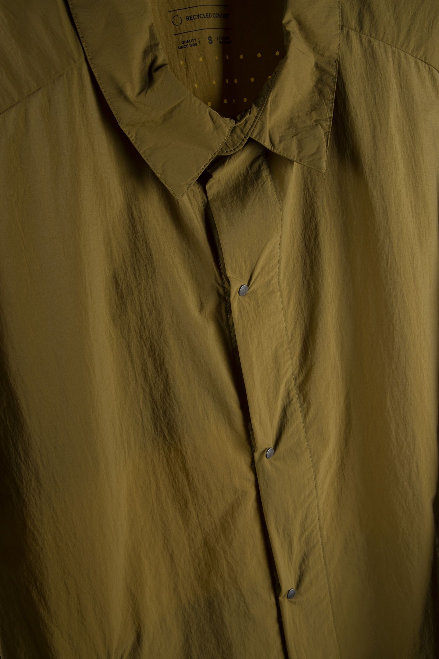 OSLO URBAN COMMUTE WINDBREAKER JACKET OLIVE GREEN 4
