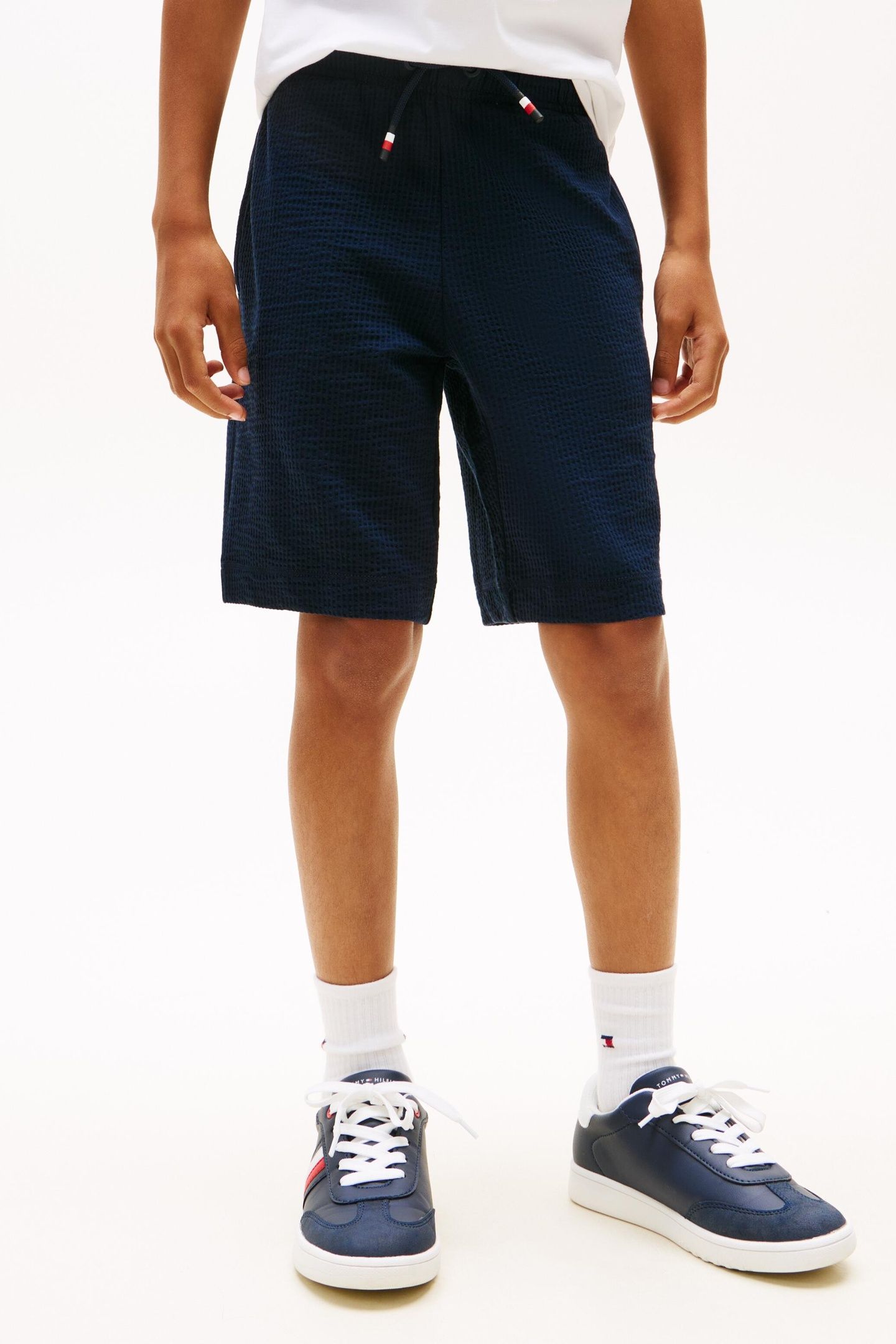 BOYS JERSEY SEERSUCKER SW DARK NIGHT NAVY 1