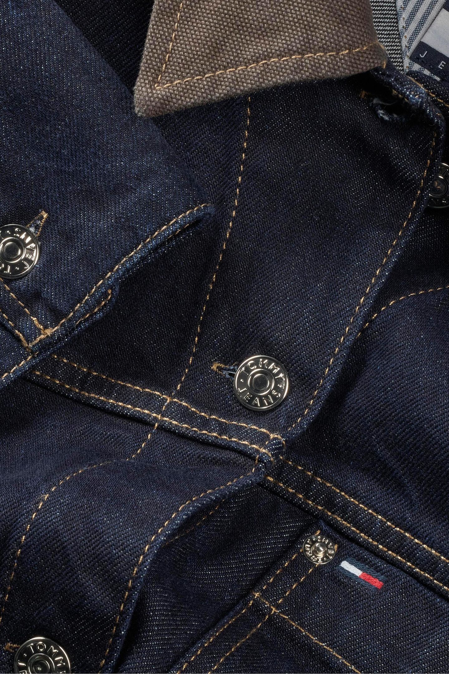 OVERSIZED CHORE JACKET DENIM DARK 7