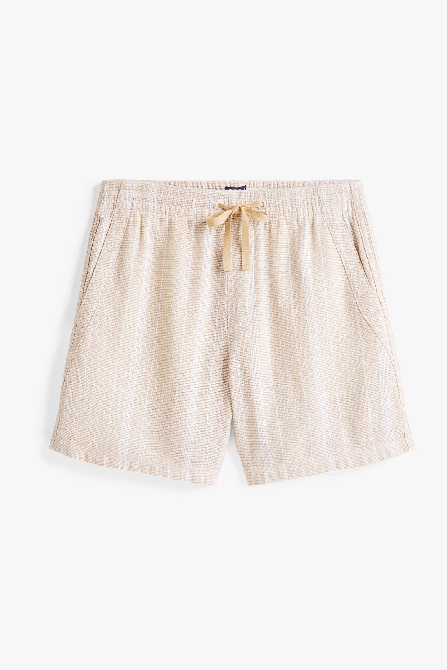 TJM TEXTURED BEACH SHORTS SILT STRIPES 4