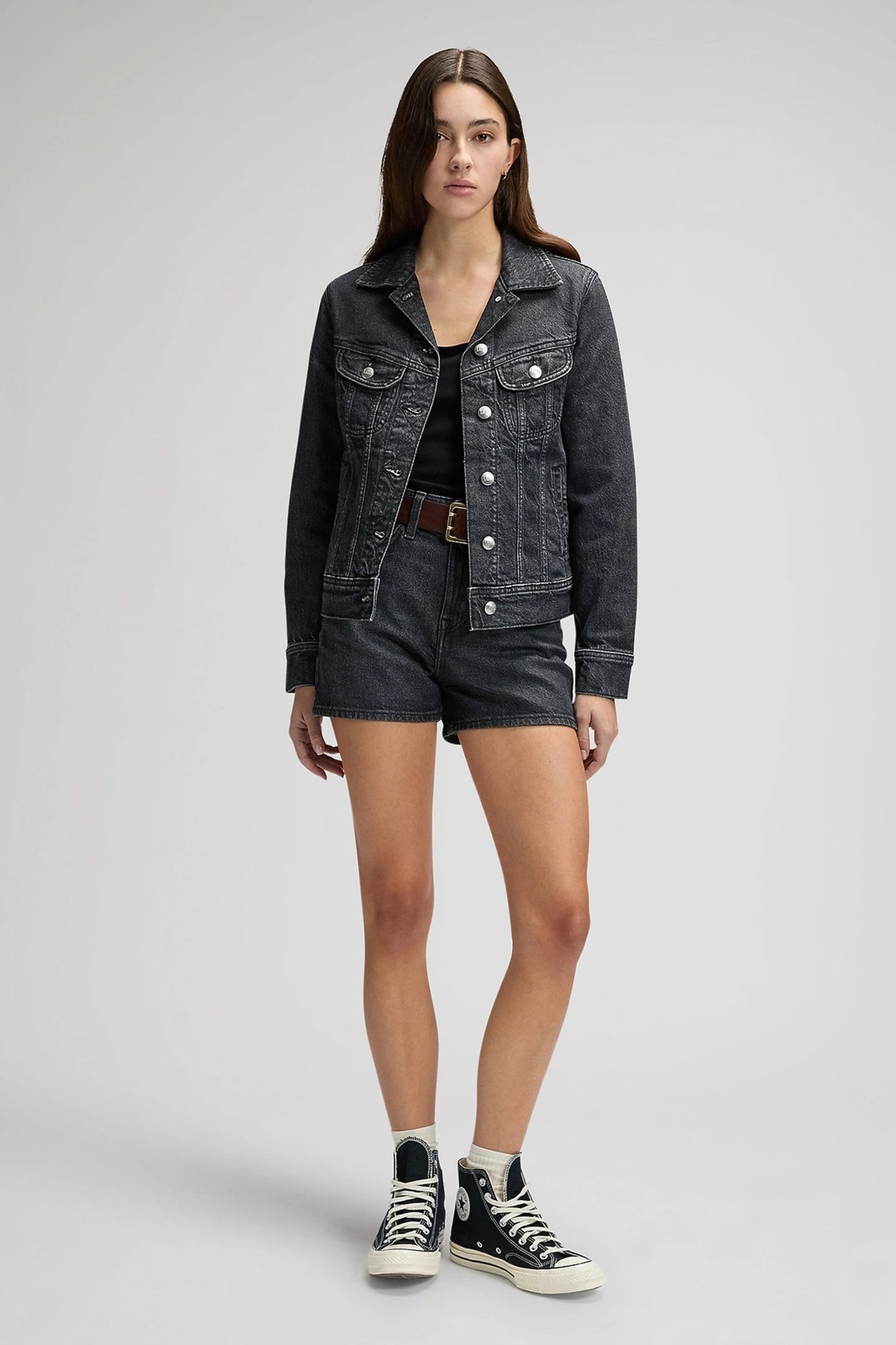 RIDER JACKET SCREEN SAVER REGULAR DENIM BLACK 2