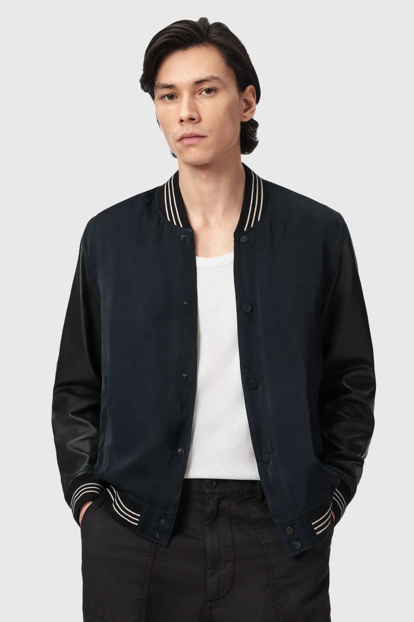 TAISHI BOMBER NAVY/BLACK 5