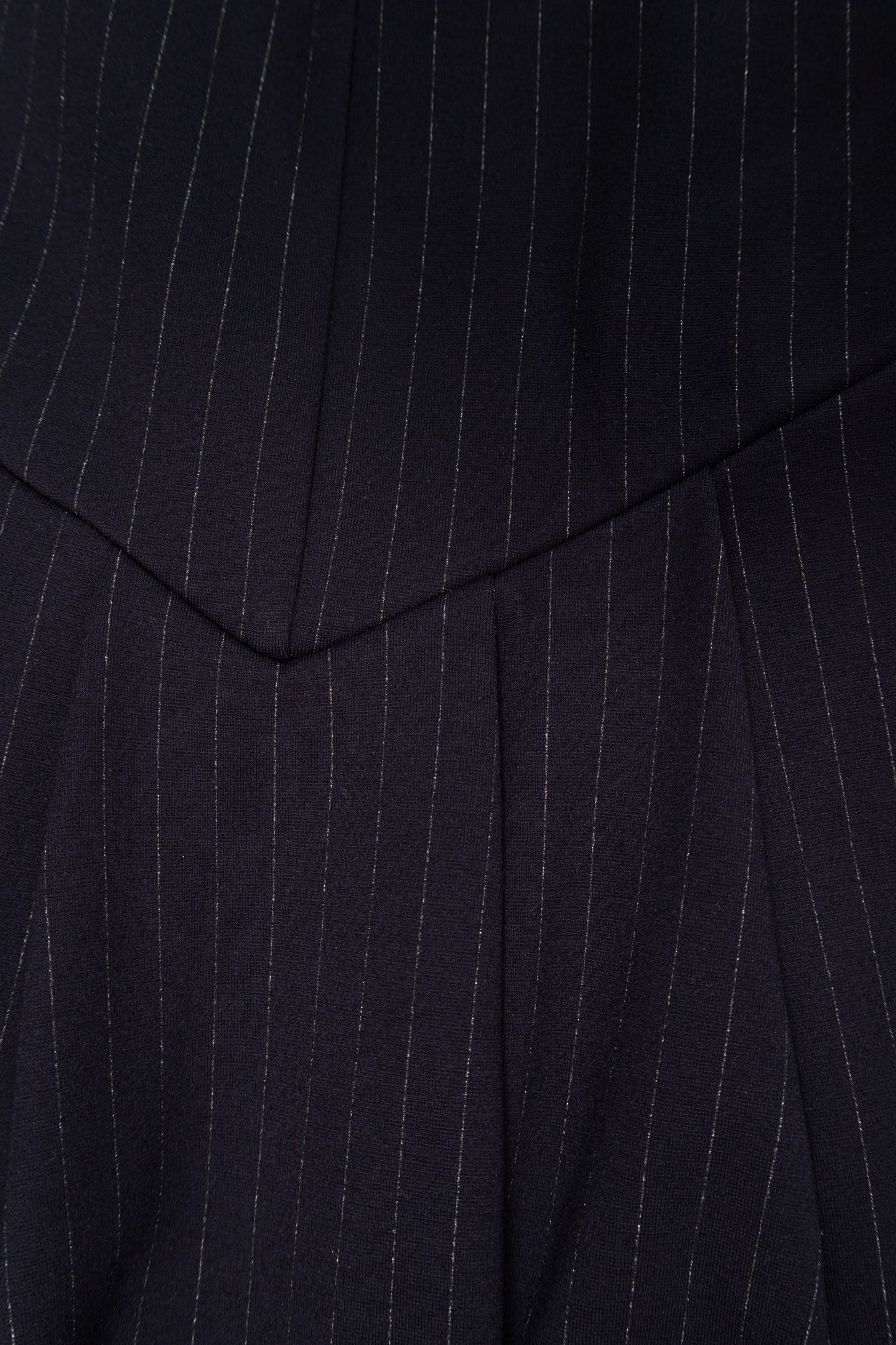 GIRLS’ 2-IN-1 NAVY PINSTRIPE DRESS AND ECRU T-SHIRT 7