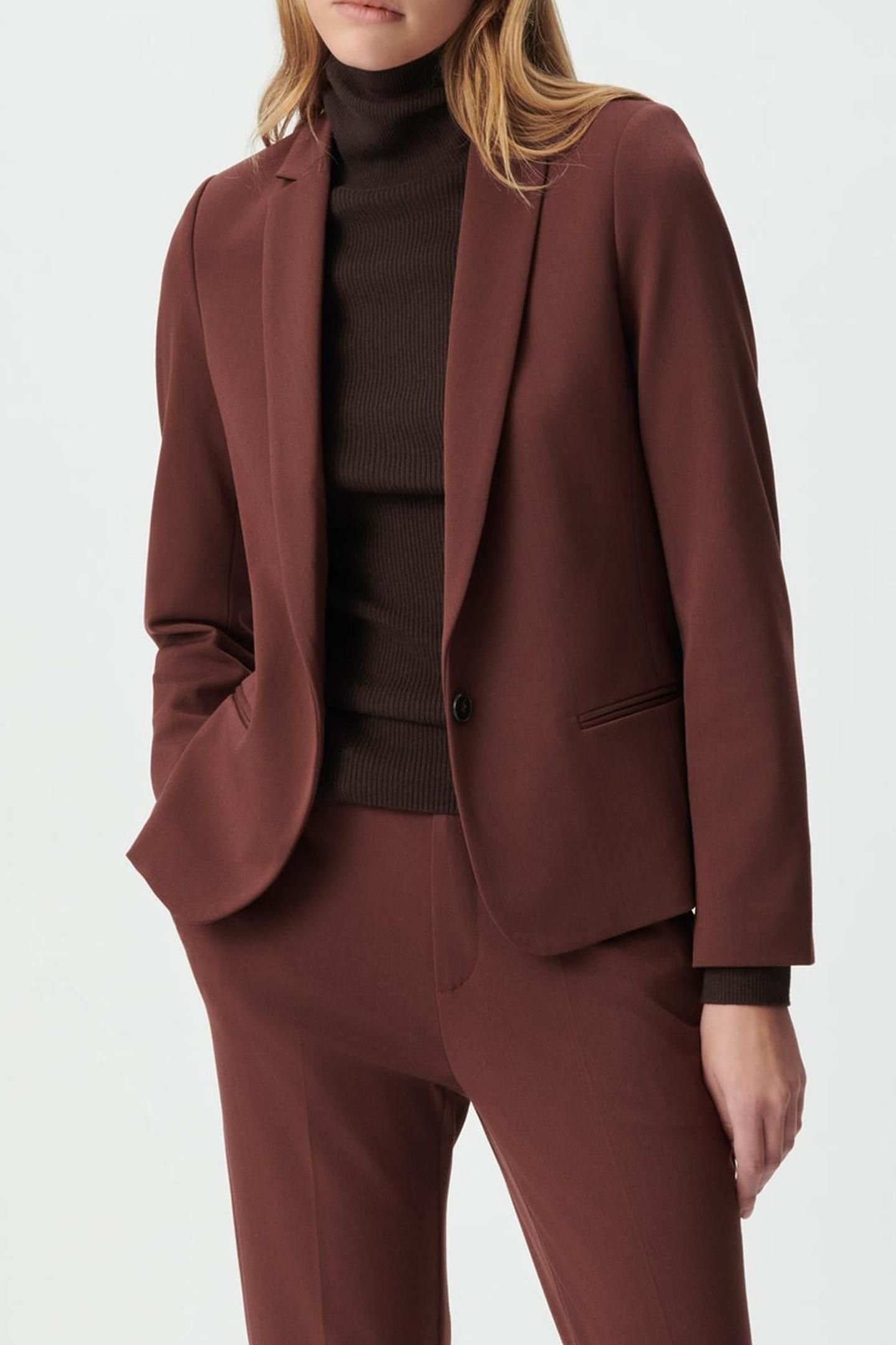 BROWN SUIT JACKET 1