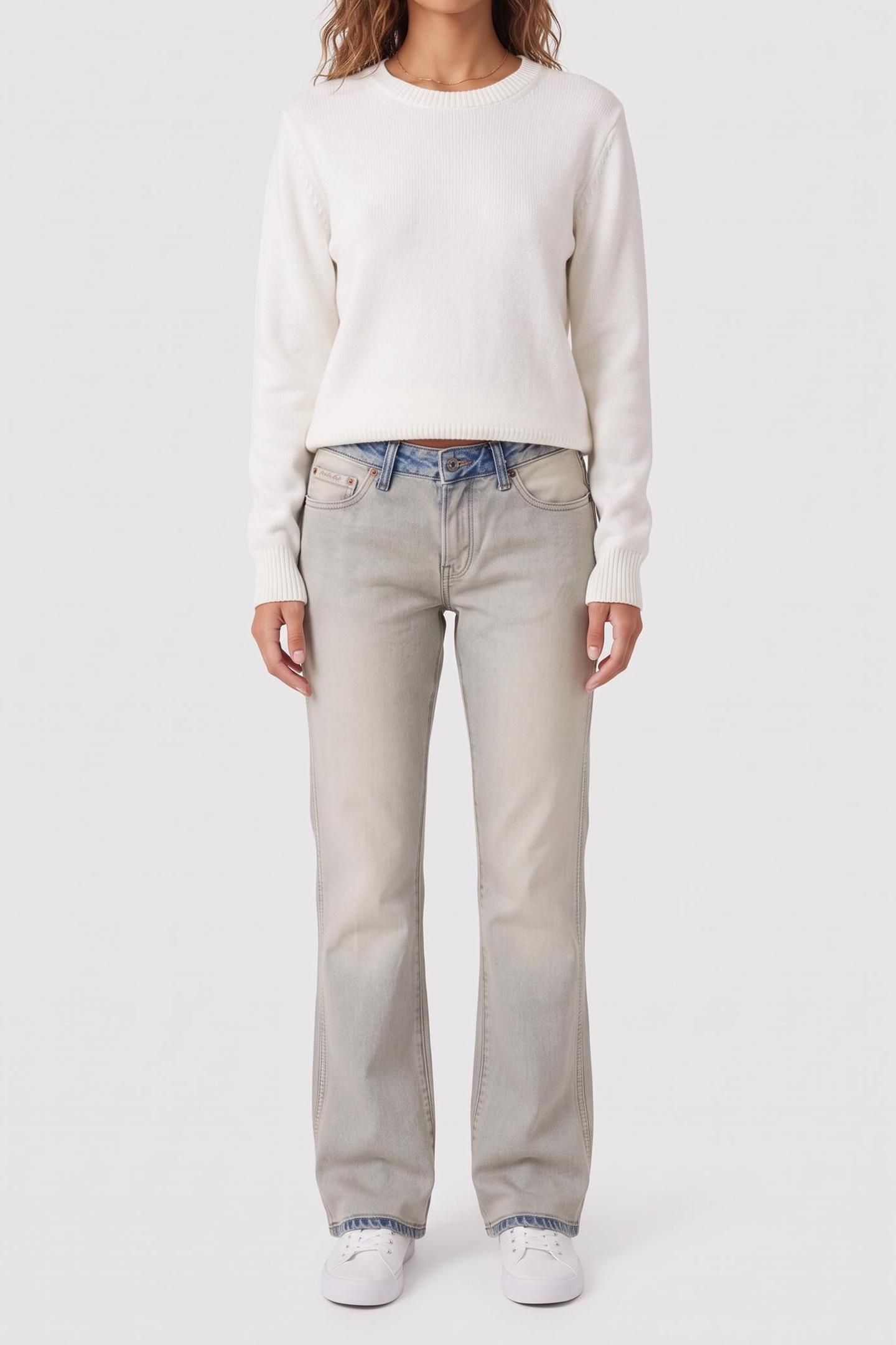 RELAXED BOOTCUT INDIGO INSIDE OUT 1