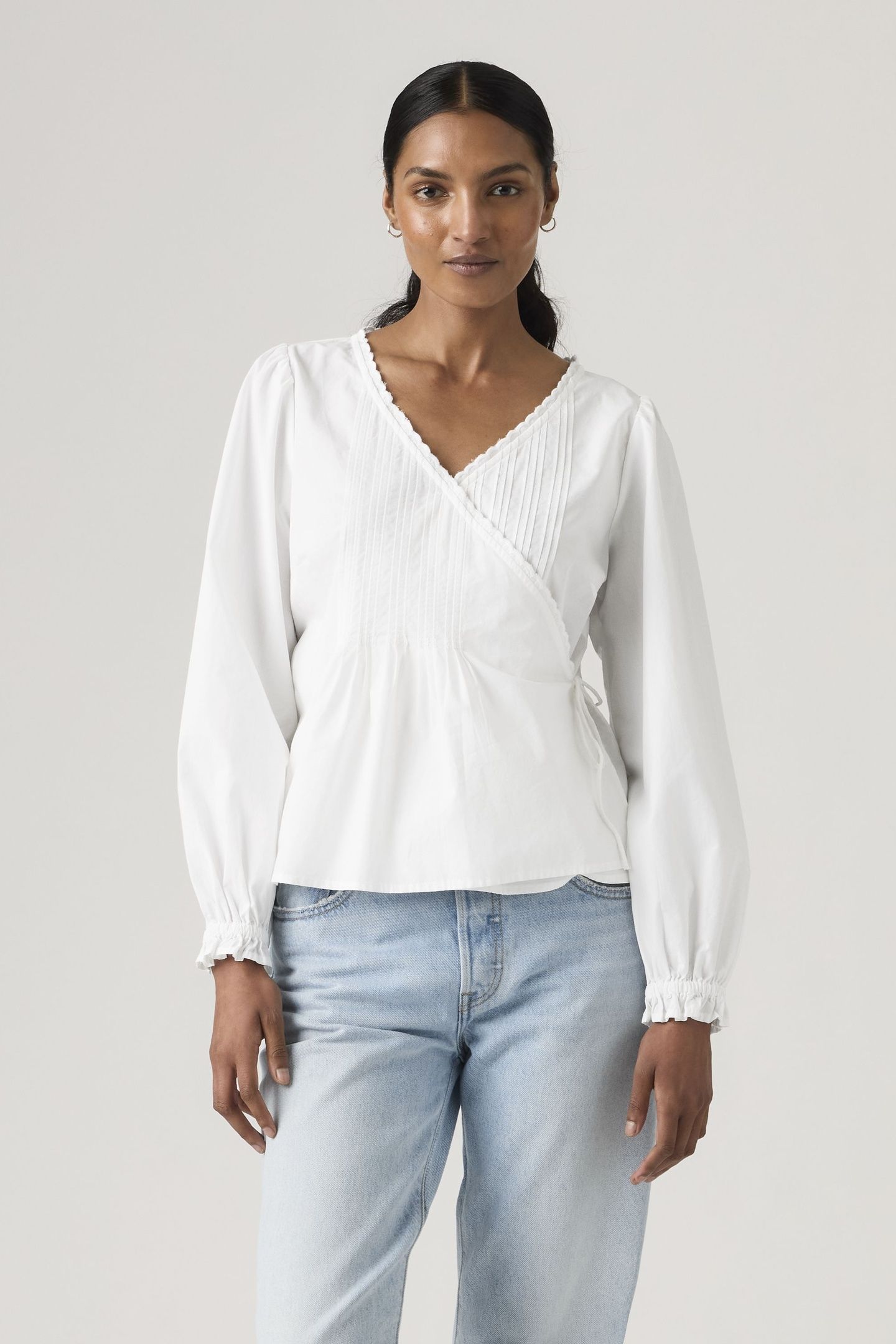 SOLEIL WRAP BLOUSE 1